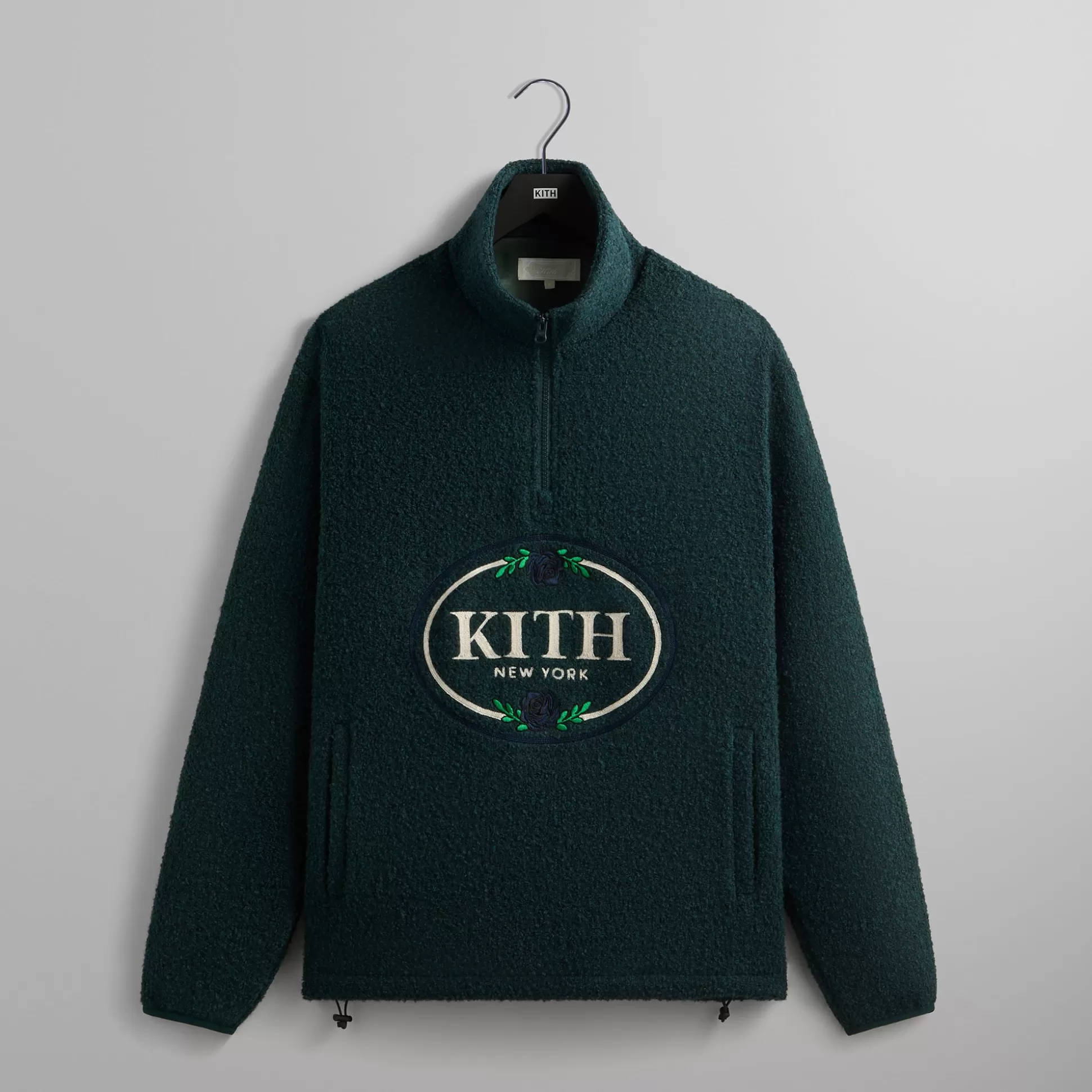 Fashion Kith Tweed Eric Quarter Zip Pullover TRUE