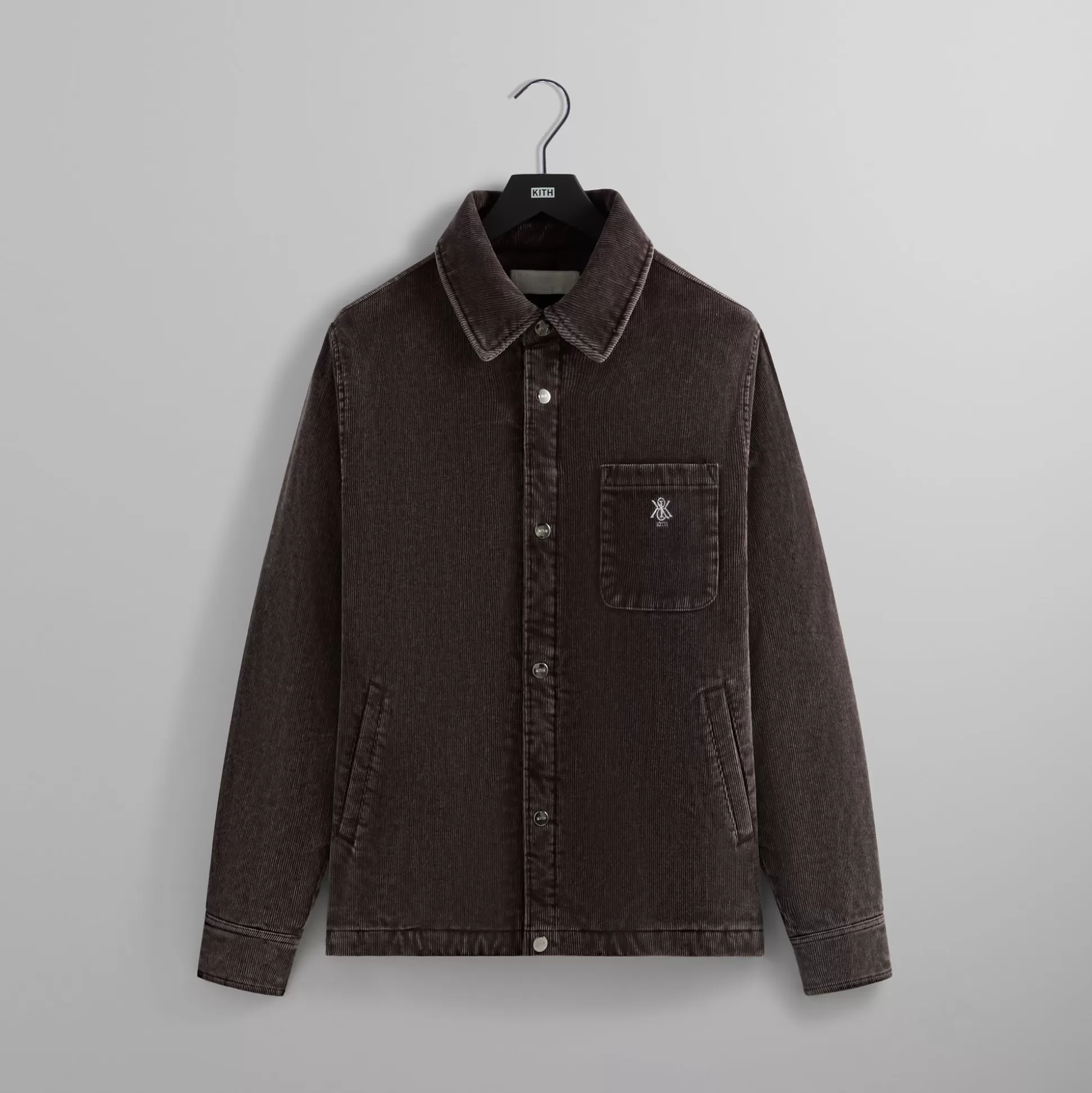 Flash Sale Kith Washed Corduroy Brixton Puffed Shirt Jacket Incognito