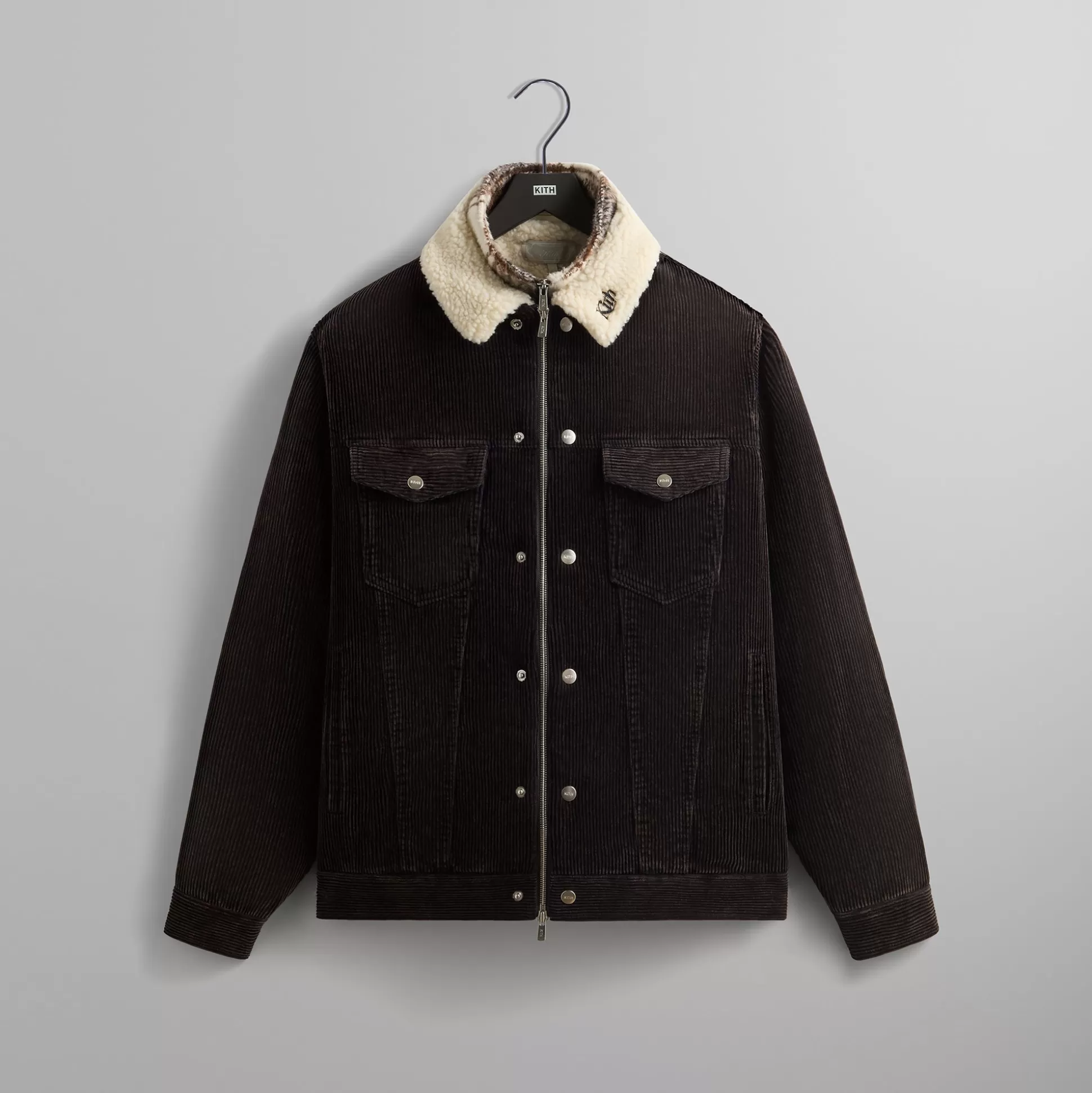 Cheap Kith Washed Corduroy Laight Jacket Ink