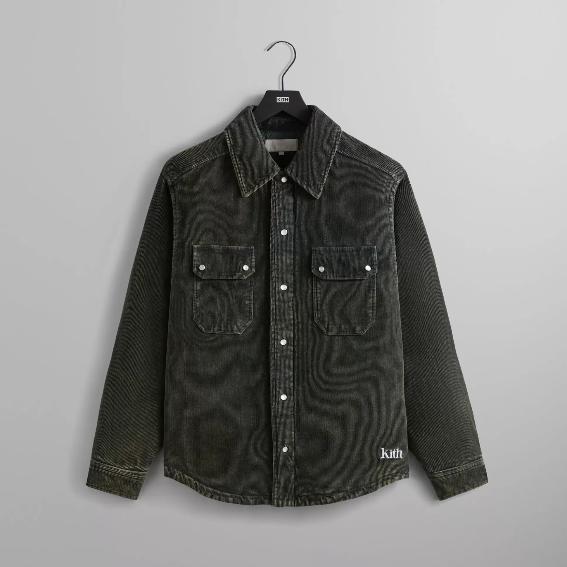 Discount Kith Washed Corduroy Puffed Rowan Jacket Machine