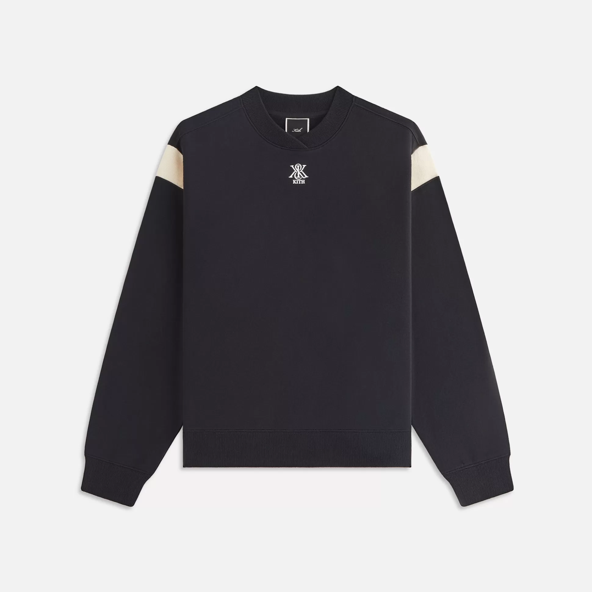 Clearance Kith Women Asher II Crest Crewneck Black