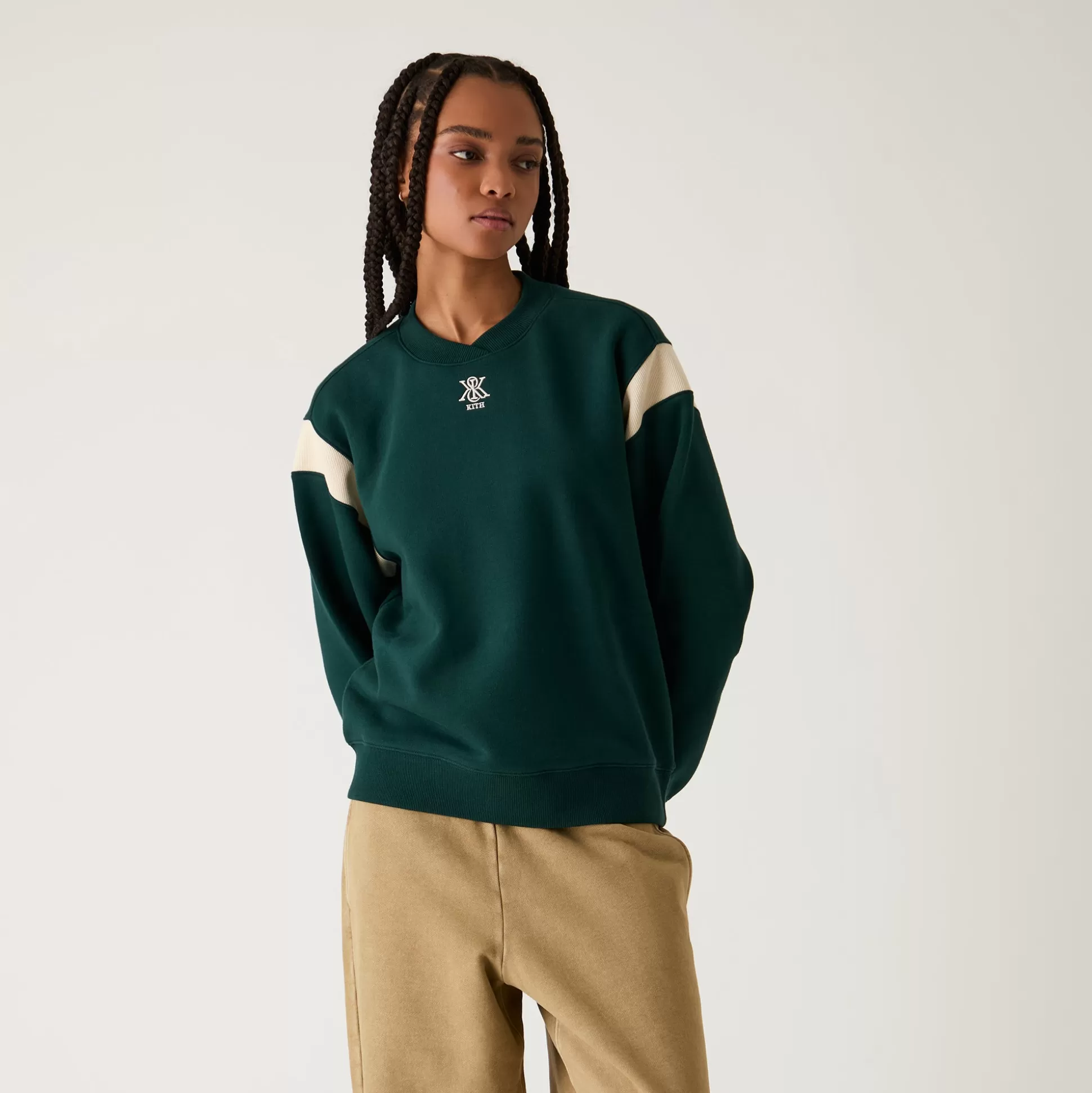 Hot Kith Women Asher II Crest Crewneck Chronicle