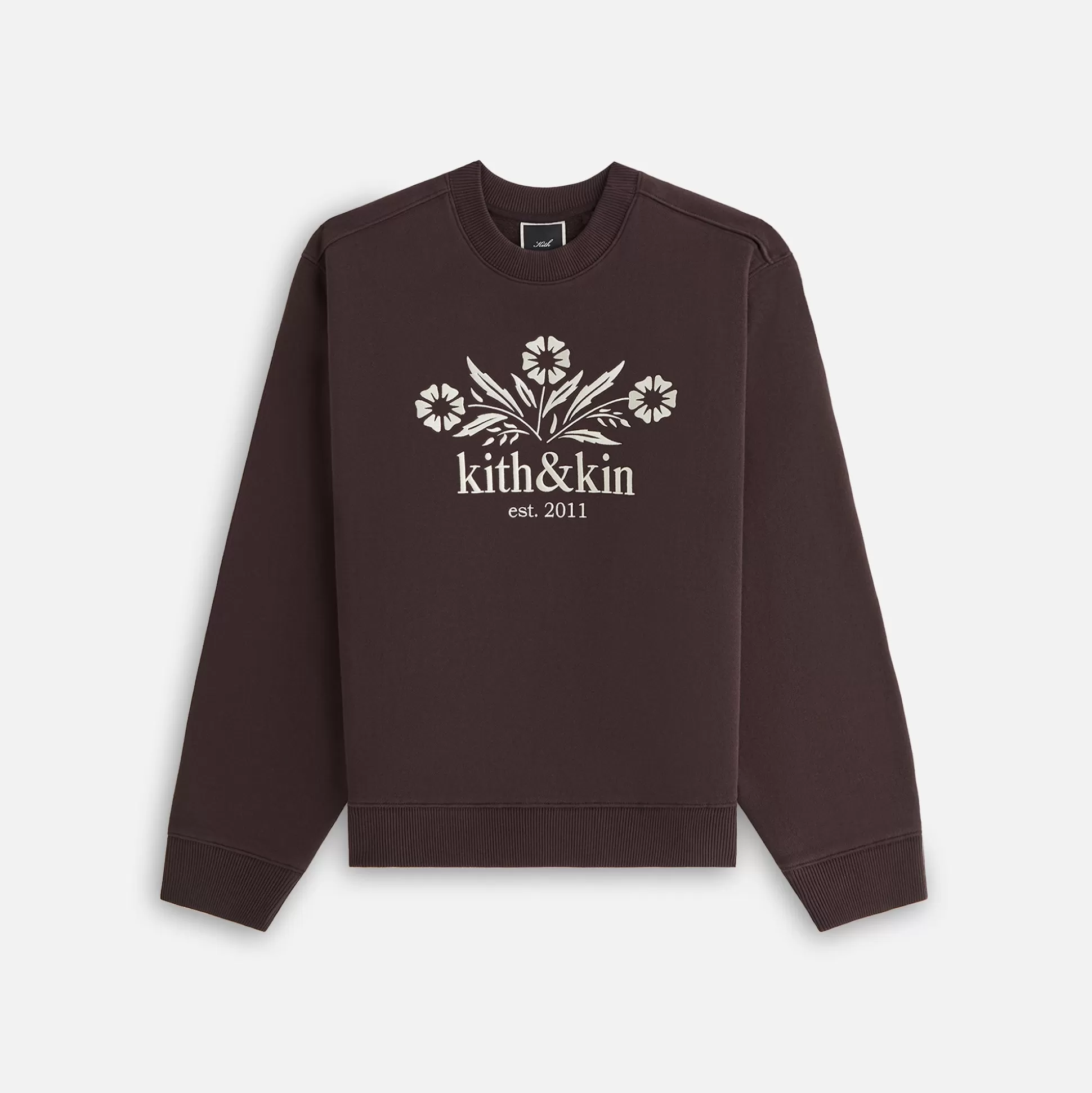 Best Sale Kith Women Ashwin Kith & Kin Bellflower Crewneck Incognito