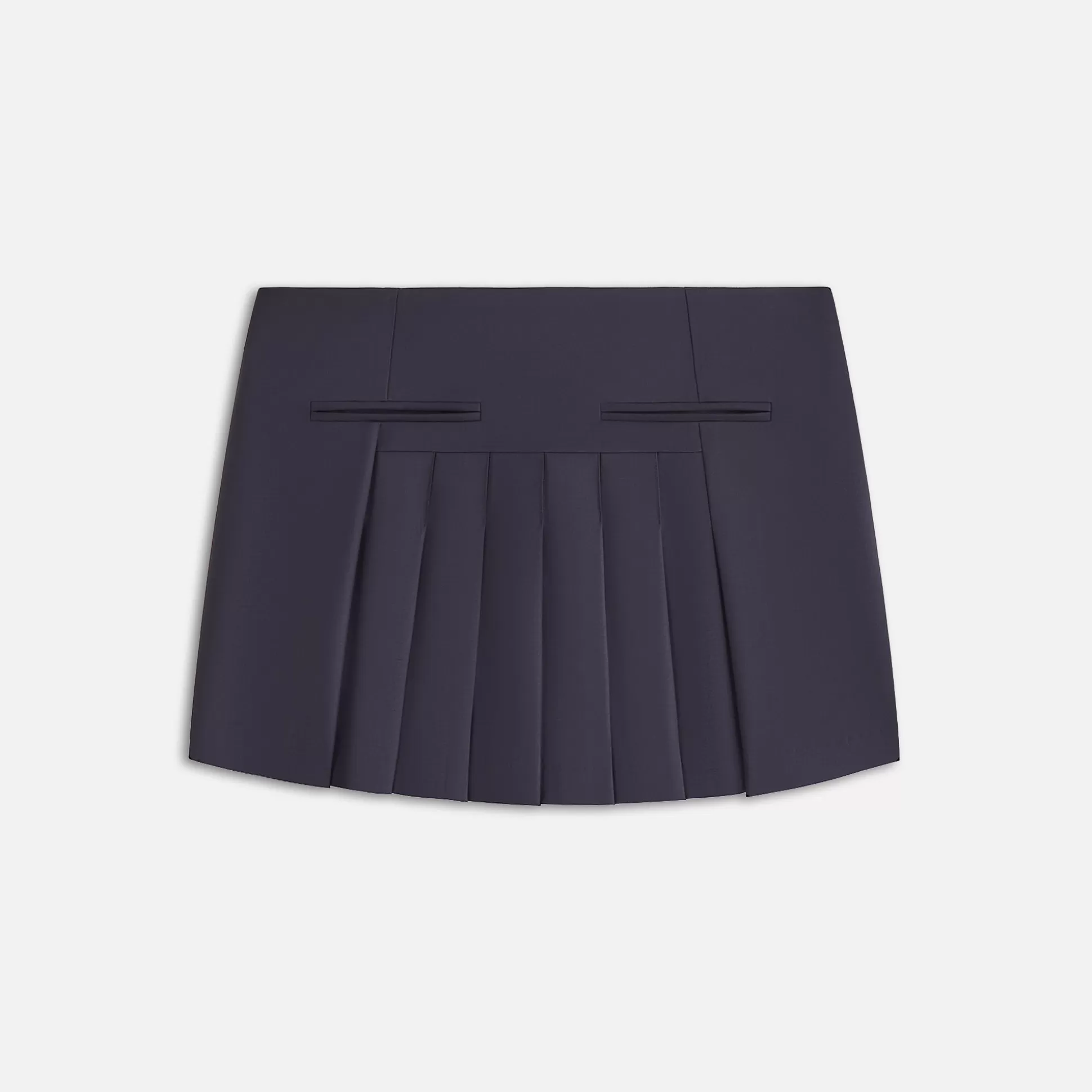 Online Kith Women Aster II Pleated Mini Skirt Nocturnal