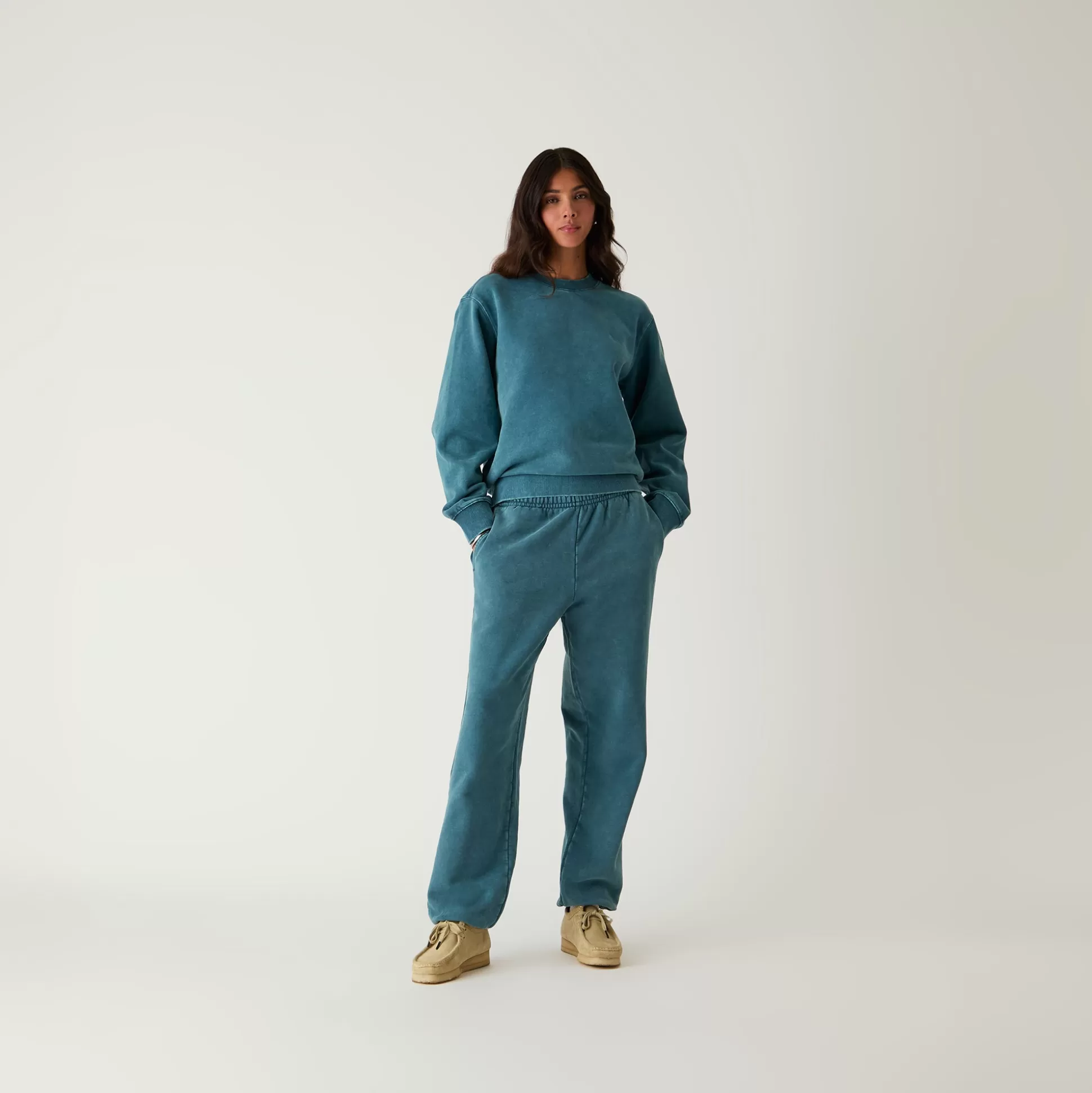 Sale Kith Women Chelsea III Sueded Sweatpant Anchor