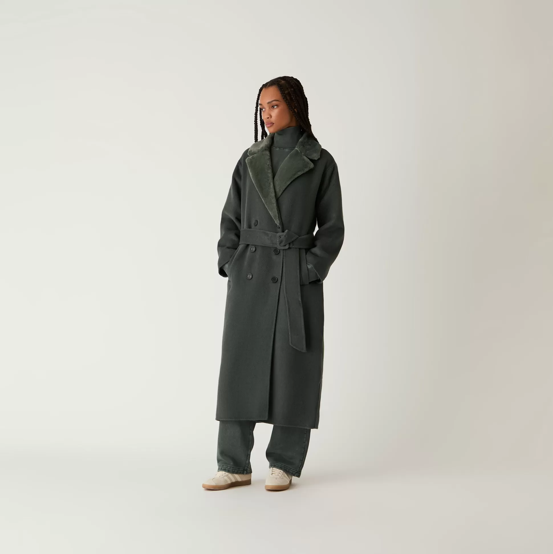 Best Kith Women Farren Melton Trench Coat Machine