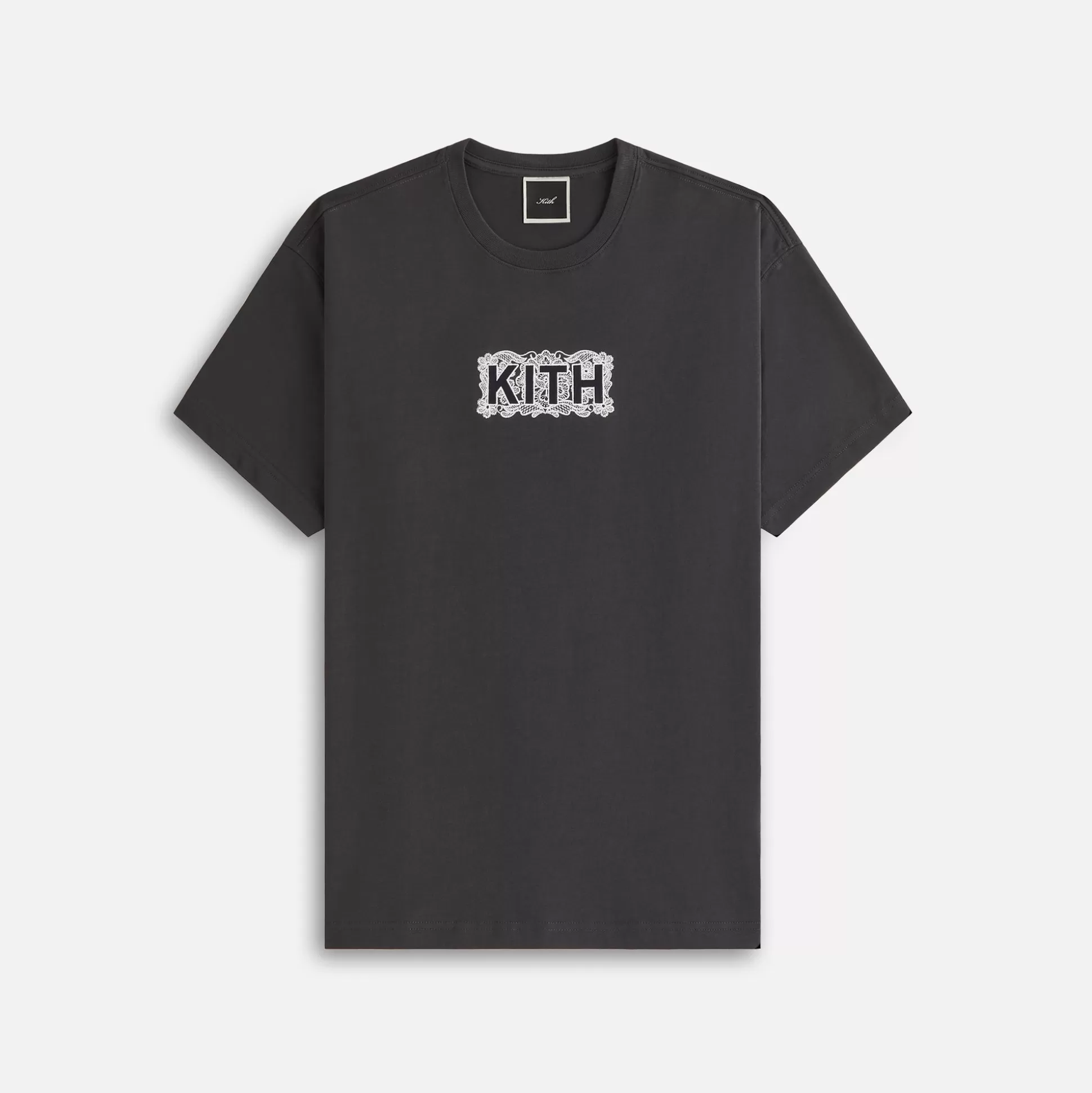 Flash Sale Kith Women Floral Lace Vintage Tee Black