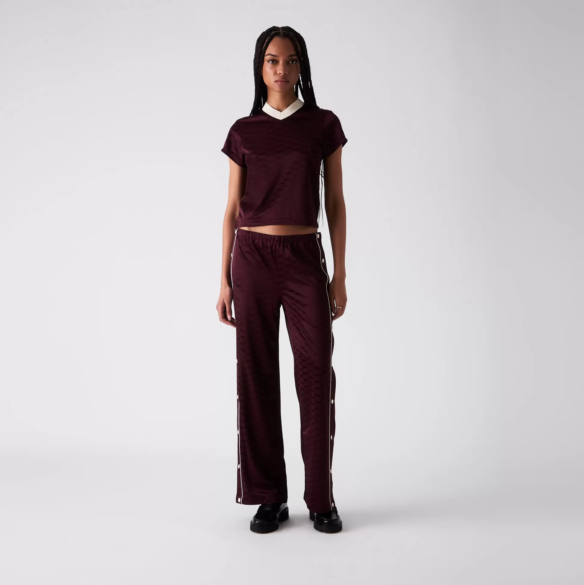 Best Sale Kith Women Florin Monogram Tearaway Pant Magma