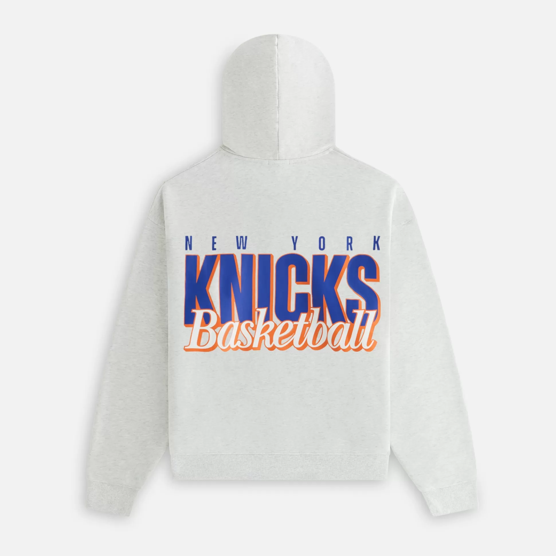 Fashion Kith Women for the New York Knicks Maverick Hoodie Light Heather Grey