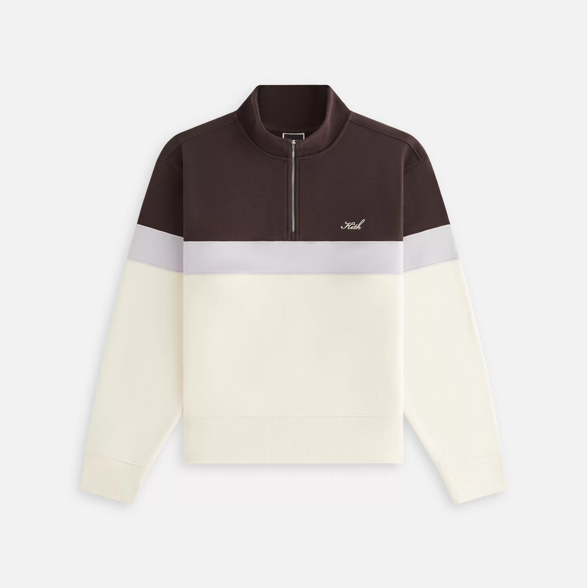 Online Kith Women Hunter Panelled Quarter Zip Incognito