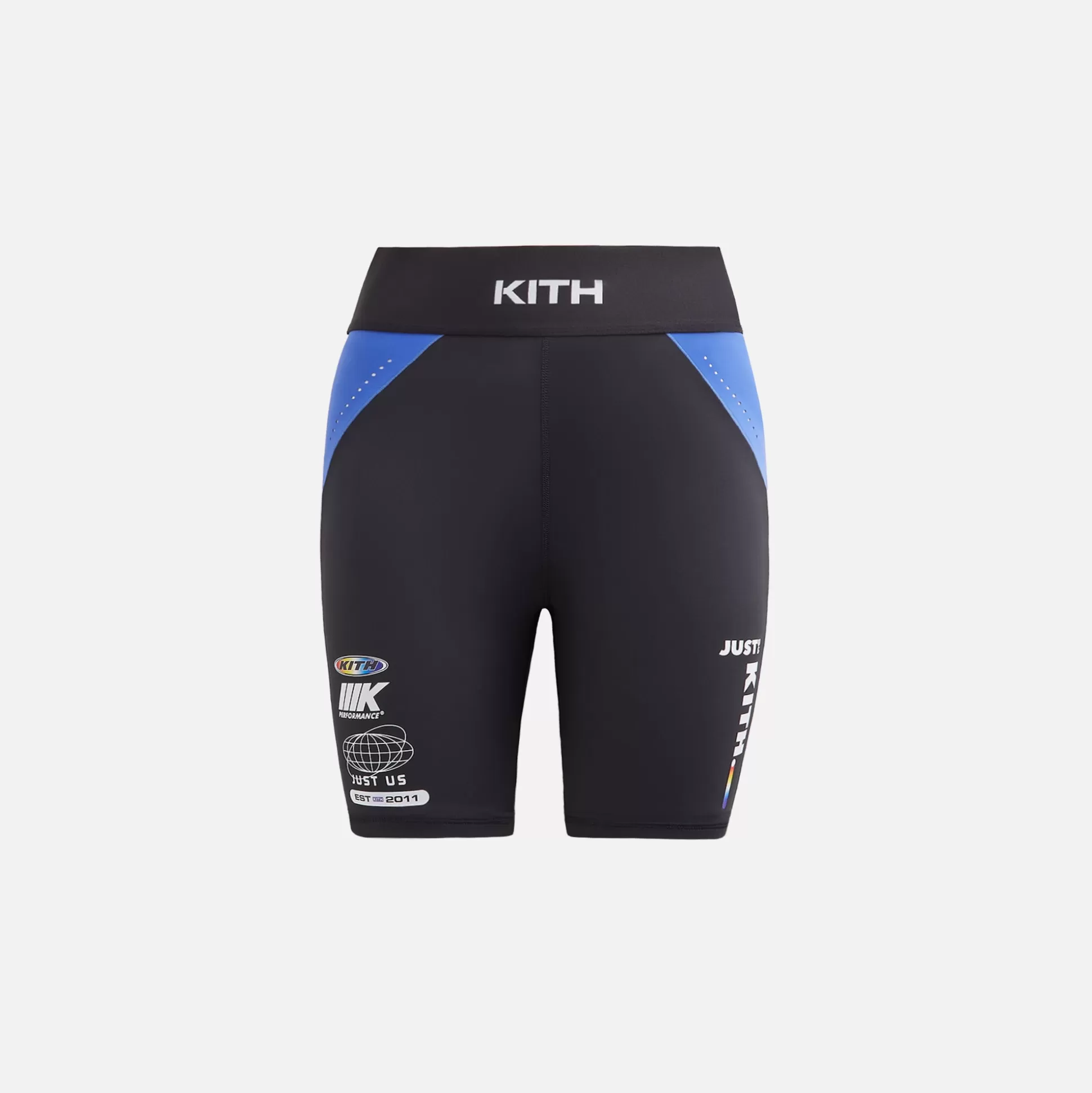 Outlet Kith Women Lana Panelled Biker Short Black