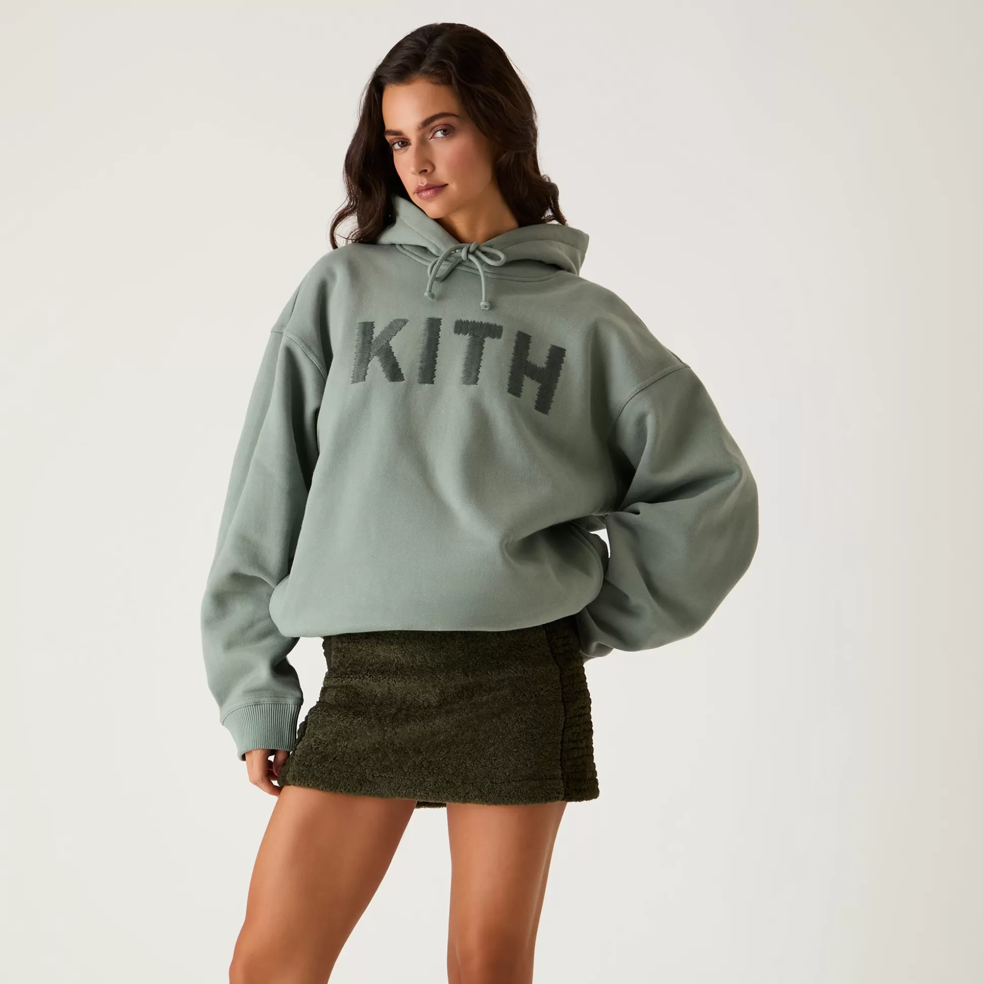 Cheap Kith Women Maverick Magnified Kith Hoodie Virtue