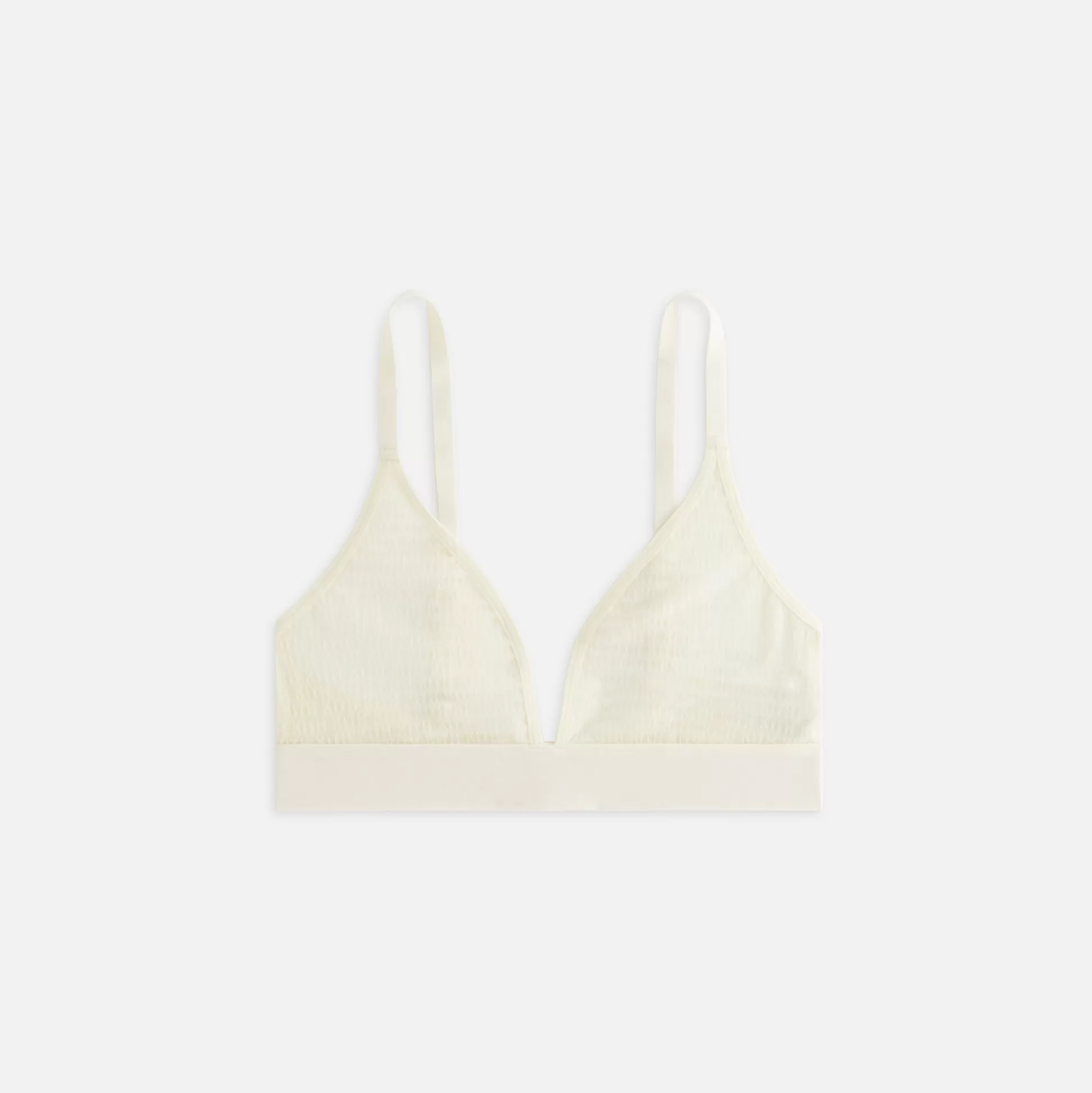 Best Sale Kith Women Mesh Plunge Bralette Muslin