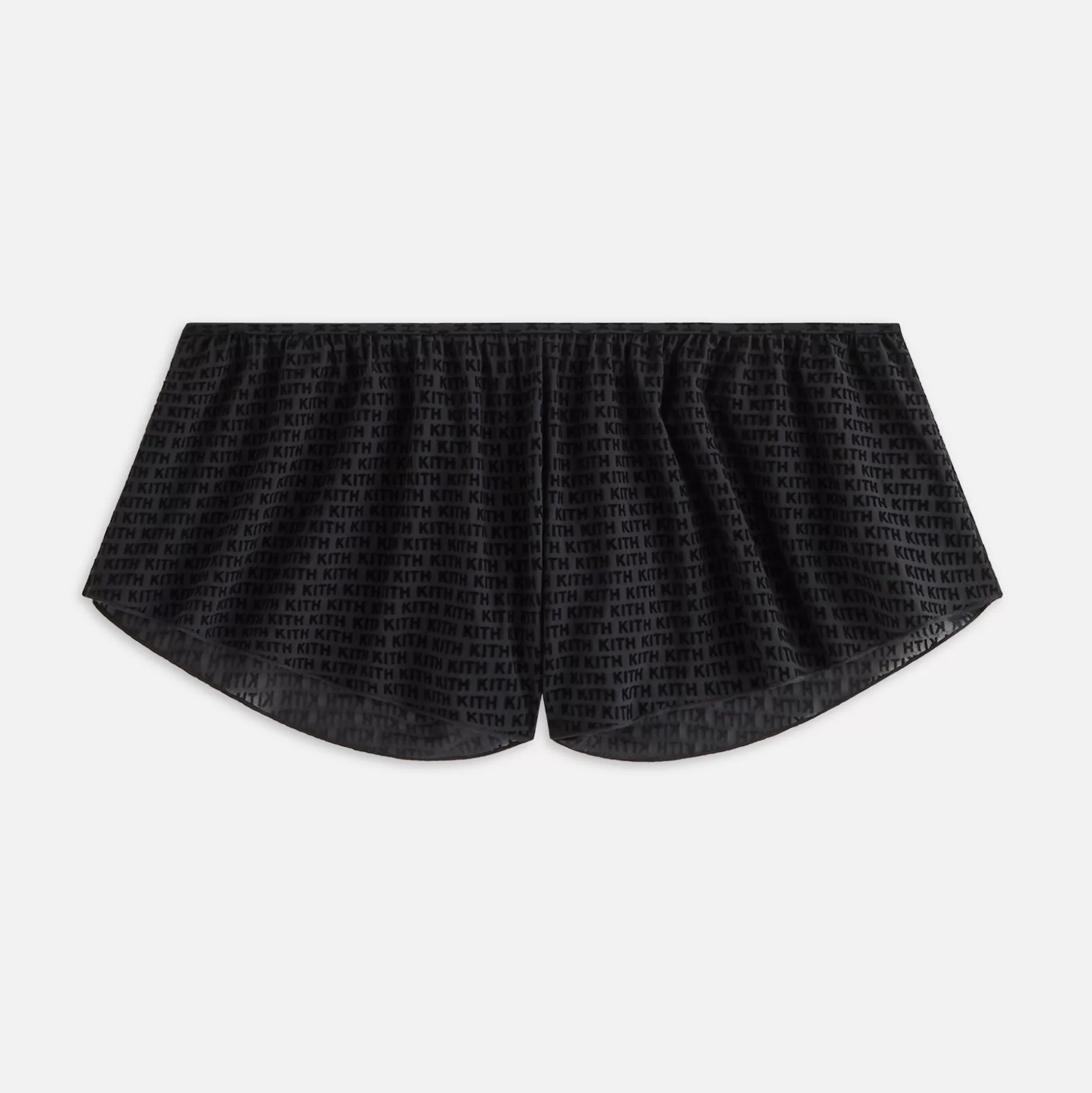 Store Kith Women Mesh Tap Shorty Black