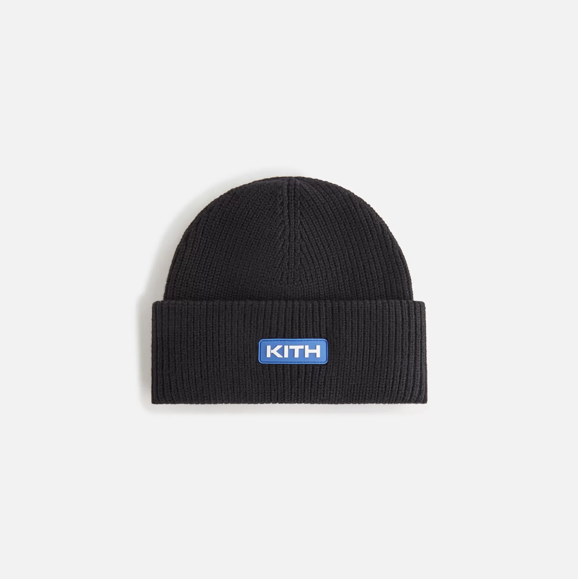 Shop Kith Women Mia Beanie With Rubber Patch Black