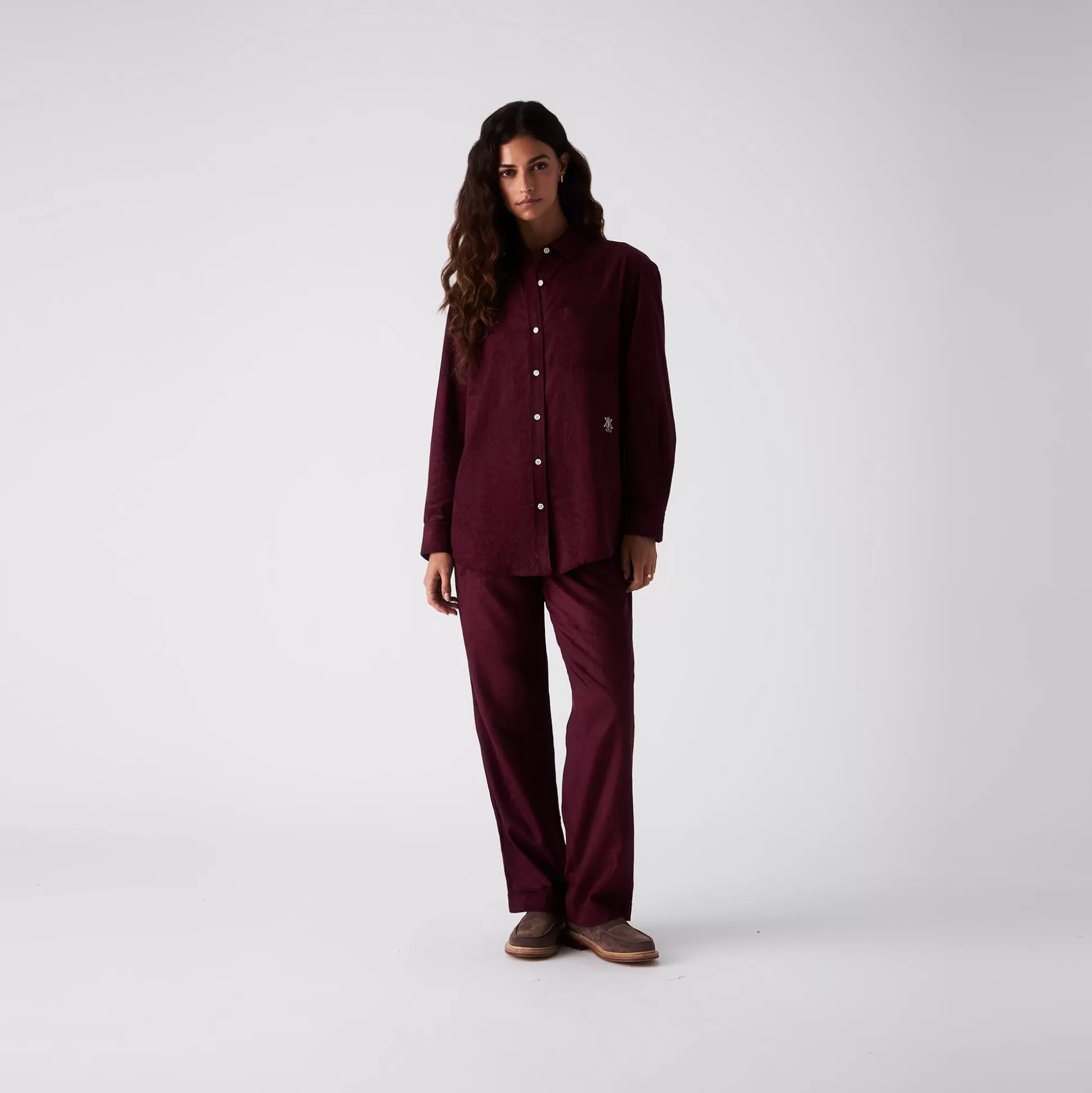 Outlet Kith Women Miles Cord Pant Magma