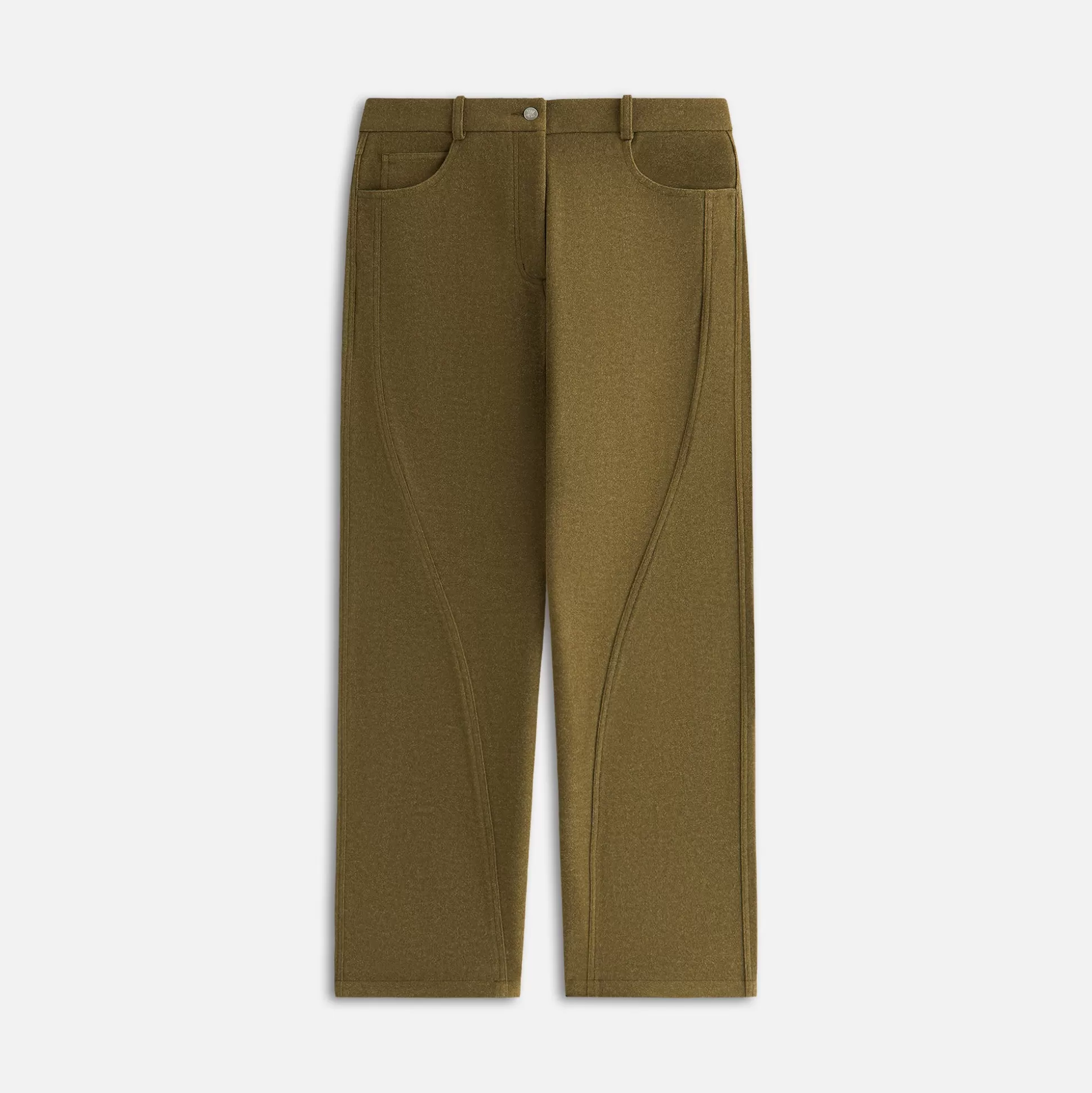 Best Sale Kith Women Miren II Melton Pant Capital