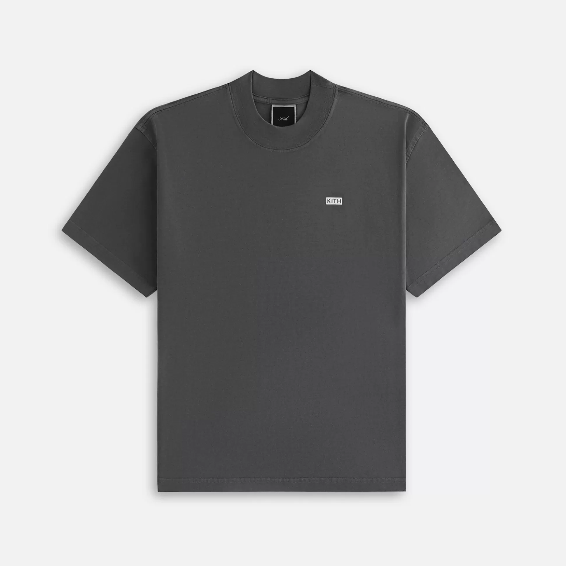 Clearance Kith Women Mock Neck Vintage Sueded Tee Black