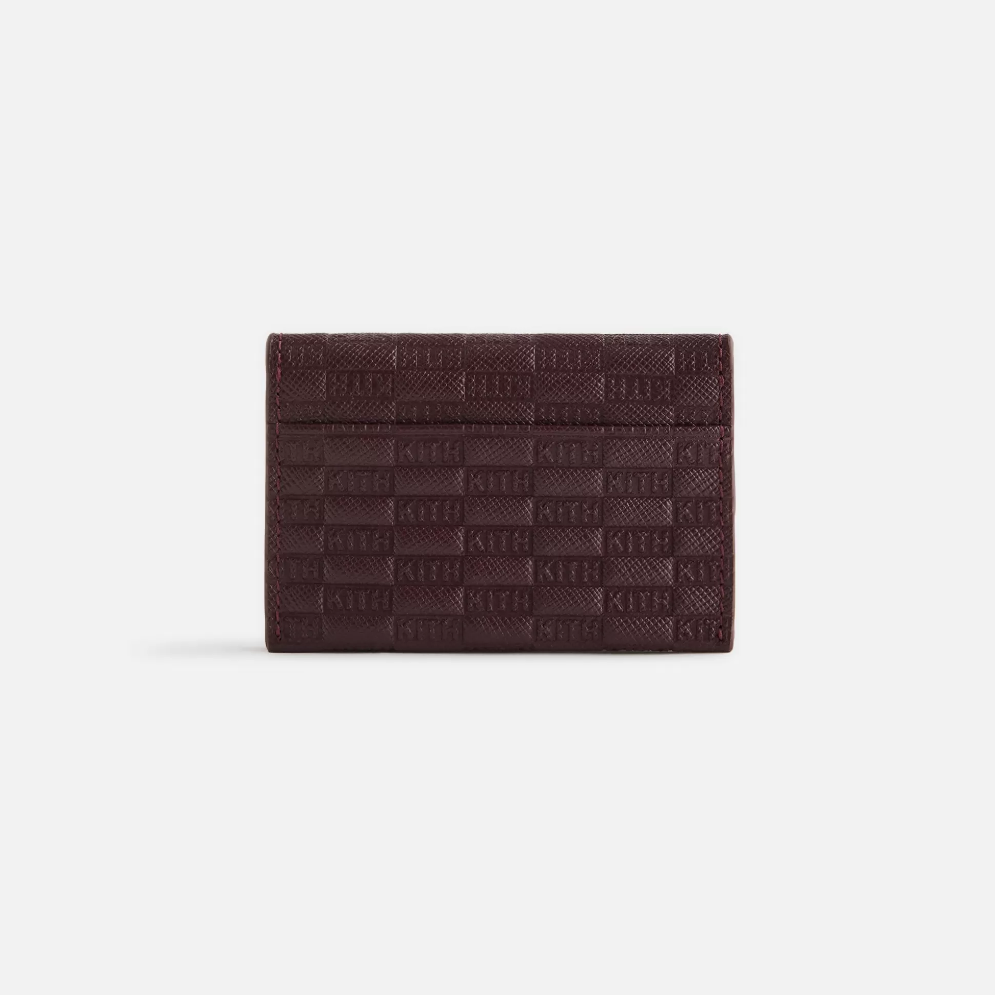 Fashion Kith Women Monogram Double Card Holder Magma