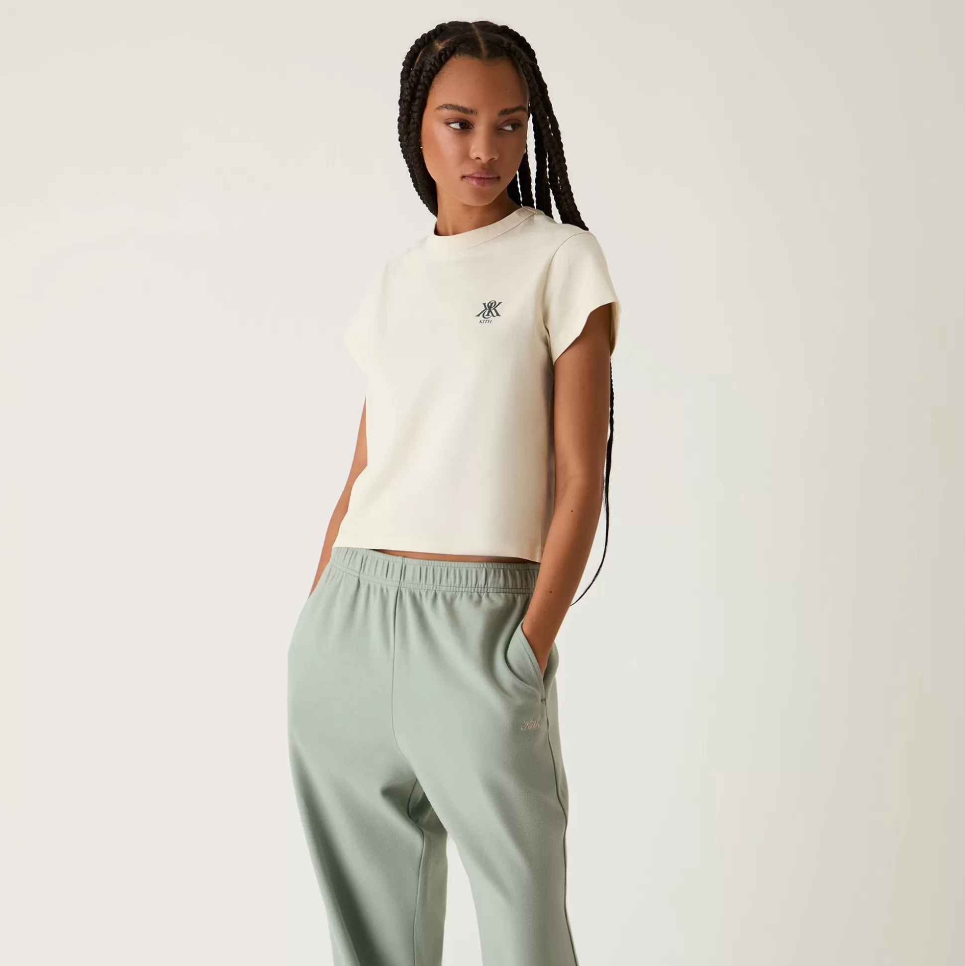 Fashion Kith Women Mulberry Vintage Tee Muslin