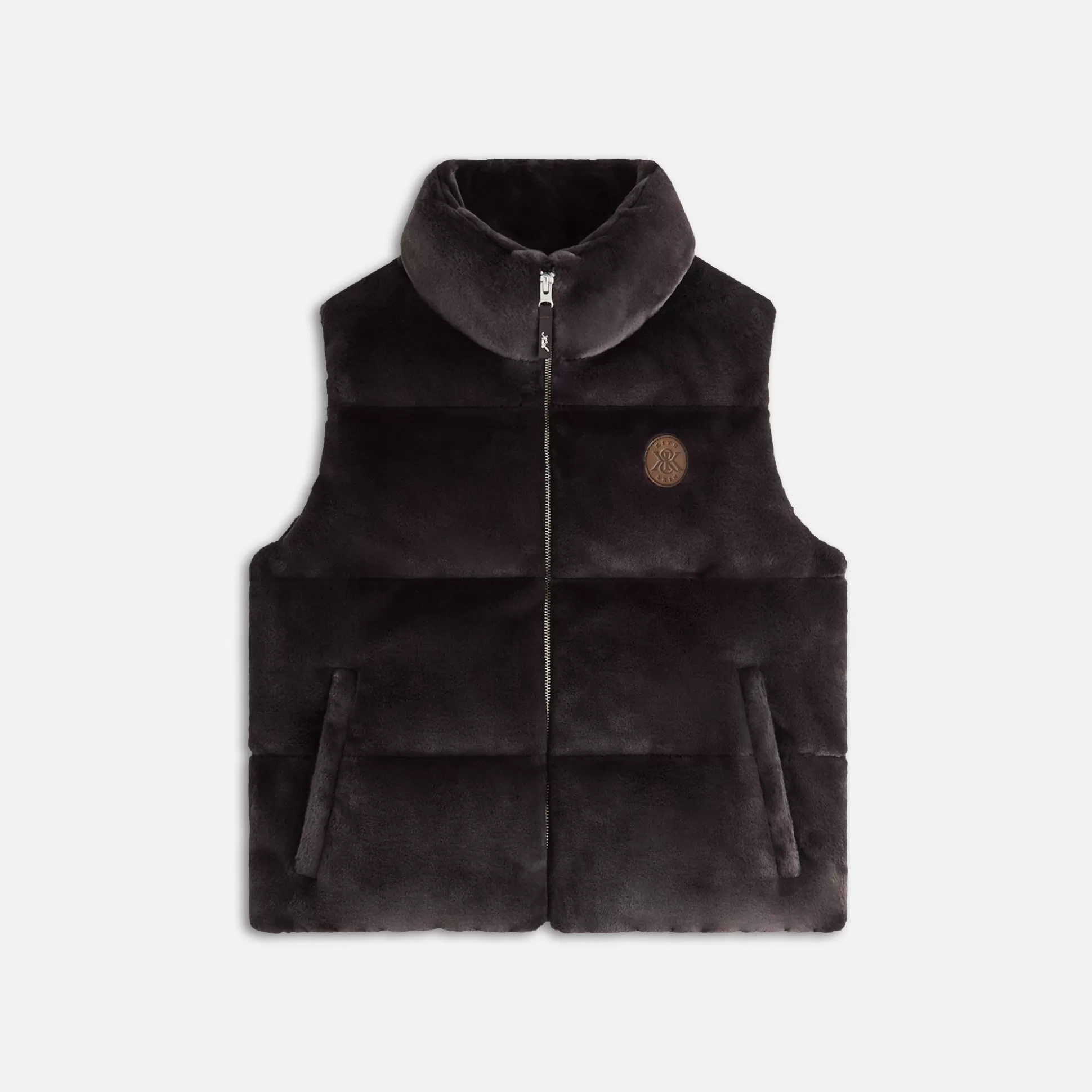 Hot Kith Women Parker Teddy Fur Vest Incognito