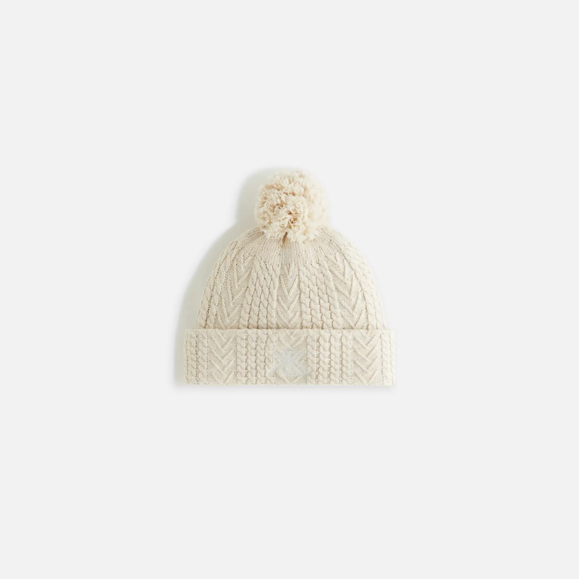 Hot Kith Women Pom Pom Beanie Sandy Heather