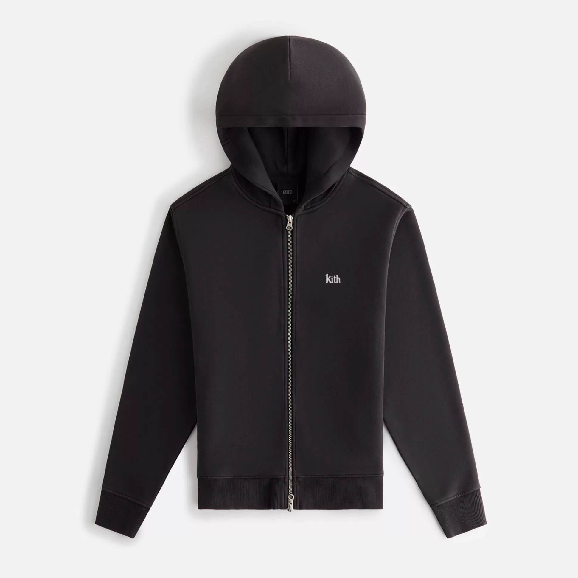 Best Kith Women Tanner Full Zip Hoodie Black