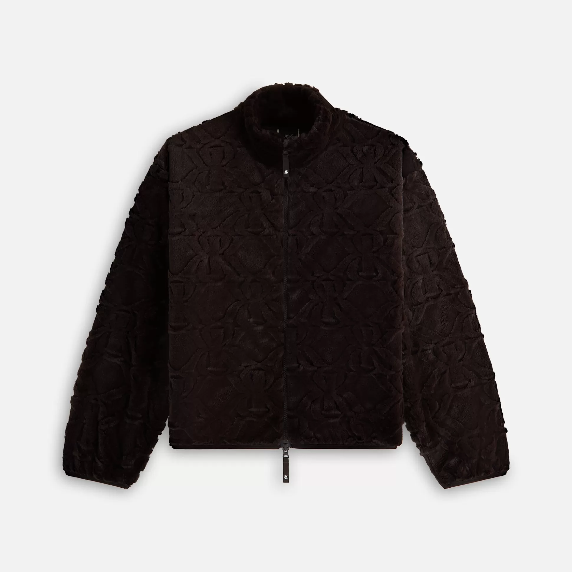 New Kith Women Waverly II Crest Fur Jacket Incognito