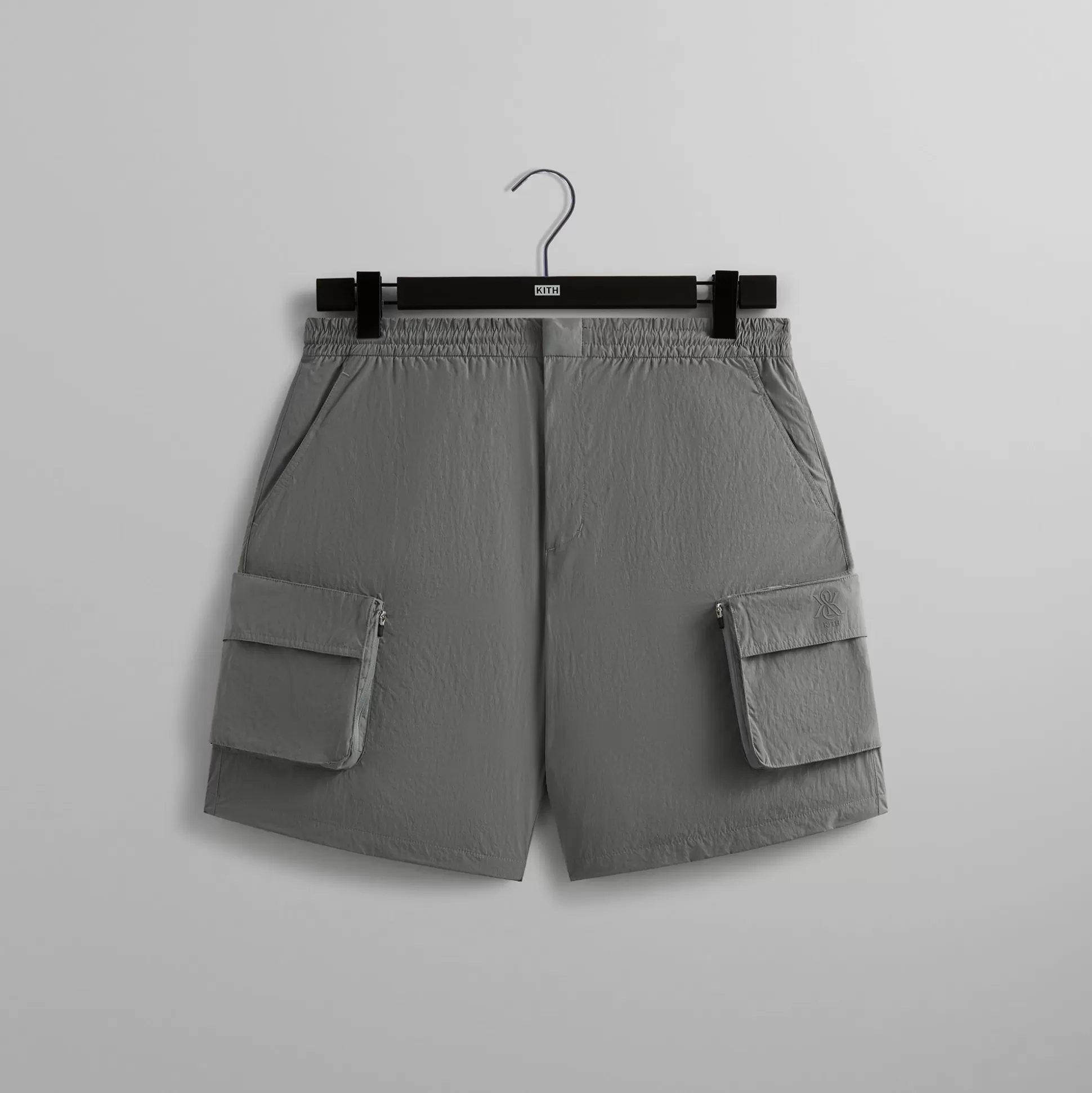 Best Kith Wrinkle Nylon Evan Cargo Short Atrium