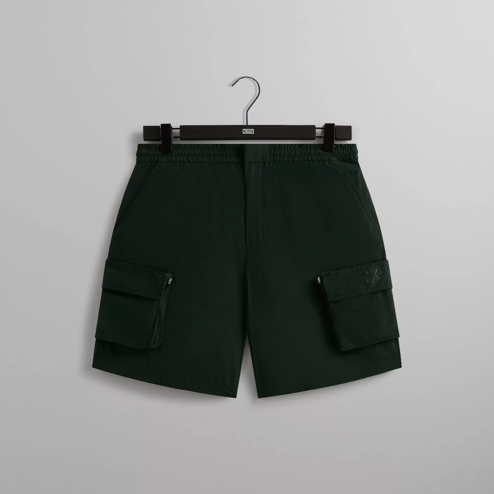 Best Kith Wrinkle Nylon Evan Cargo Short Stadium