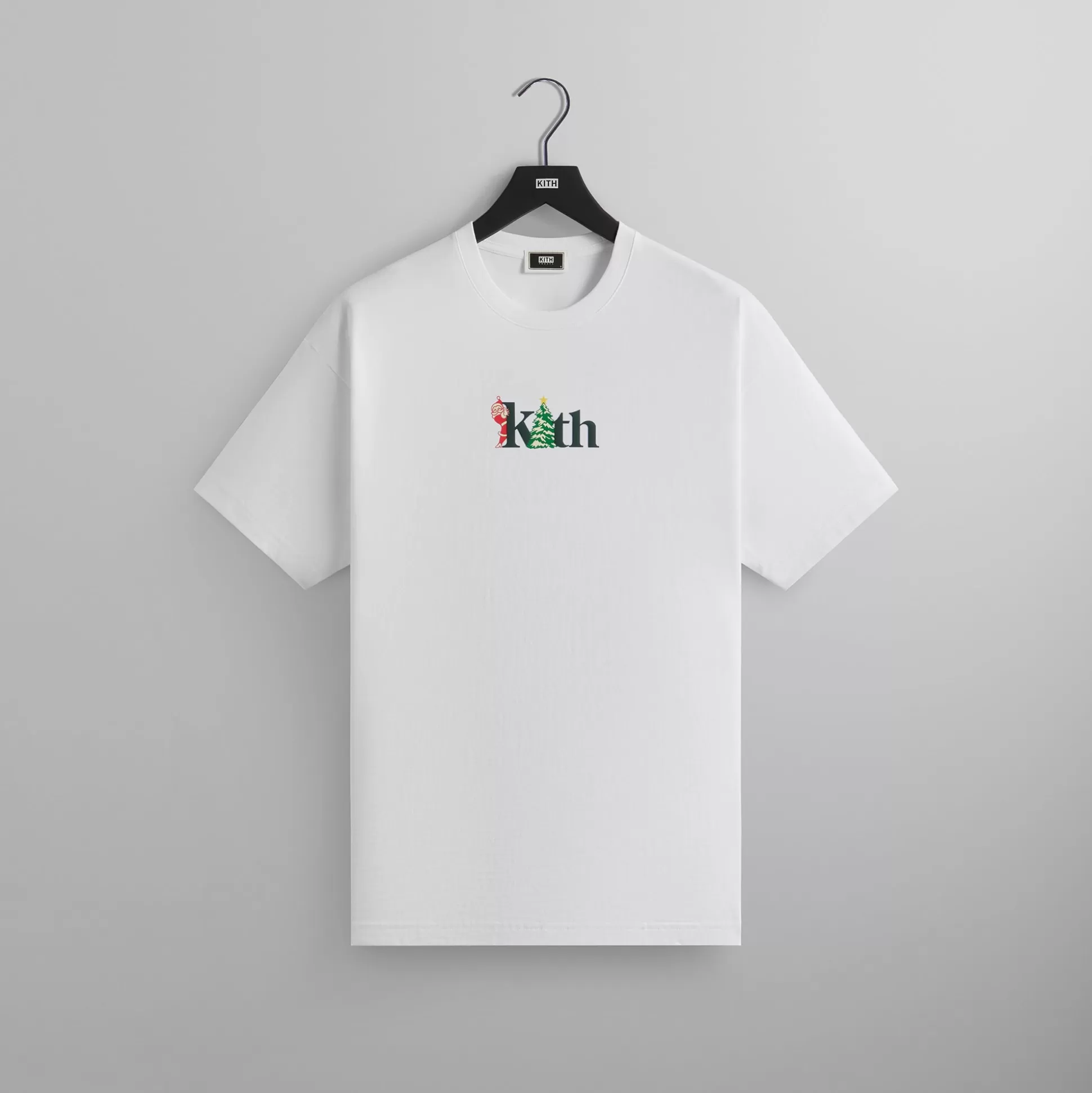 Discount Kith mas Comic Santa Rodeo Tee White