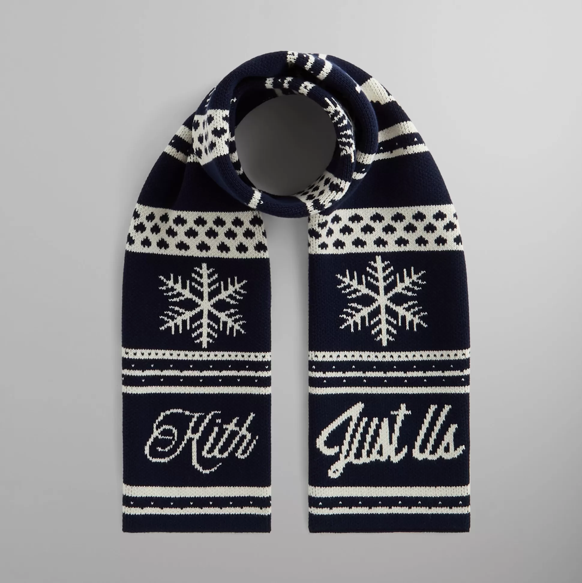 Flash Sale Kith mas Fairisle Scarf Nocturnal