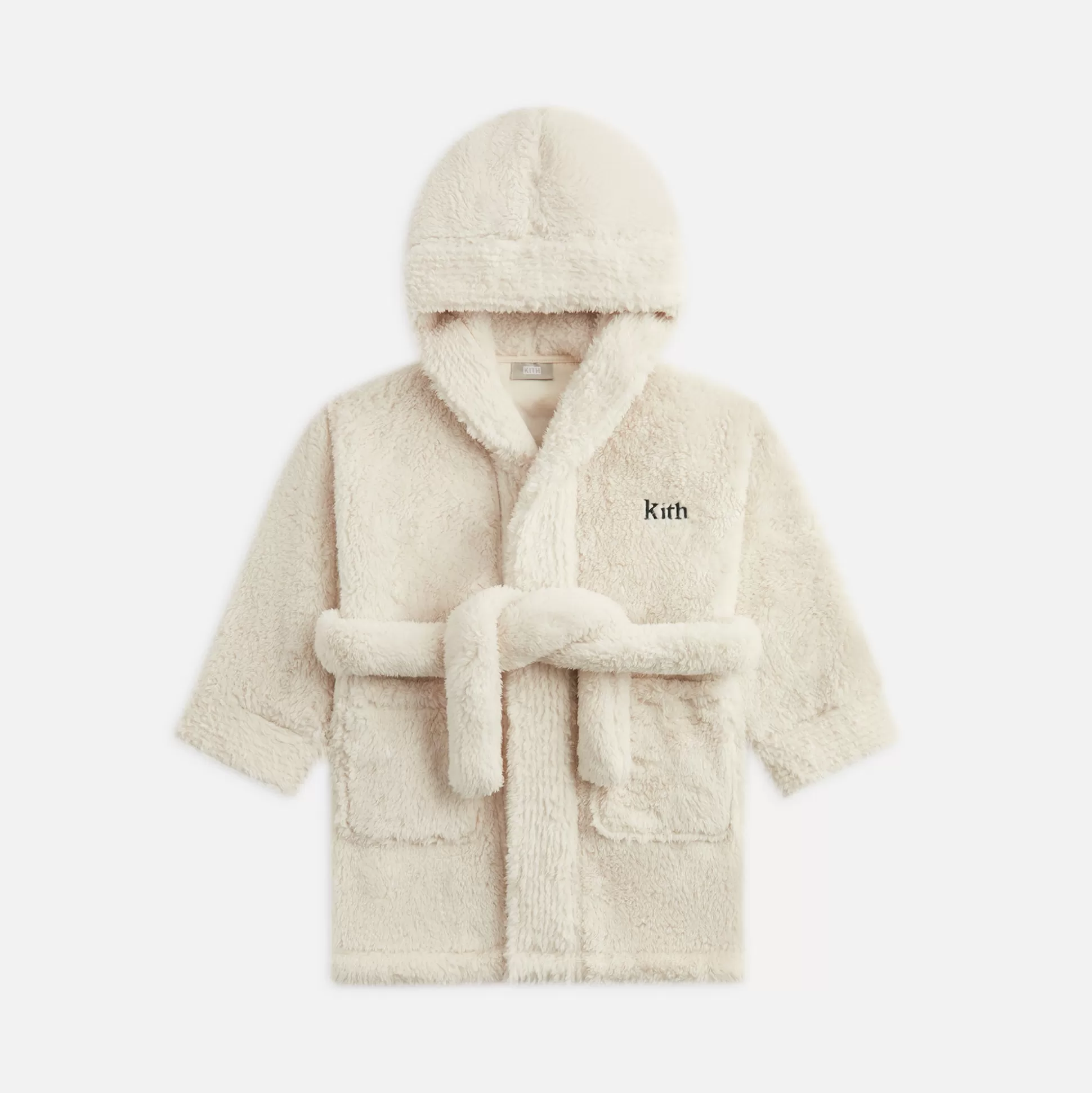 Fashion Kith Kids Kithmas Kids Teddy & Friends Hooded Robe Silk