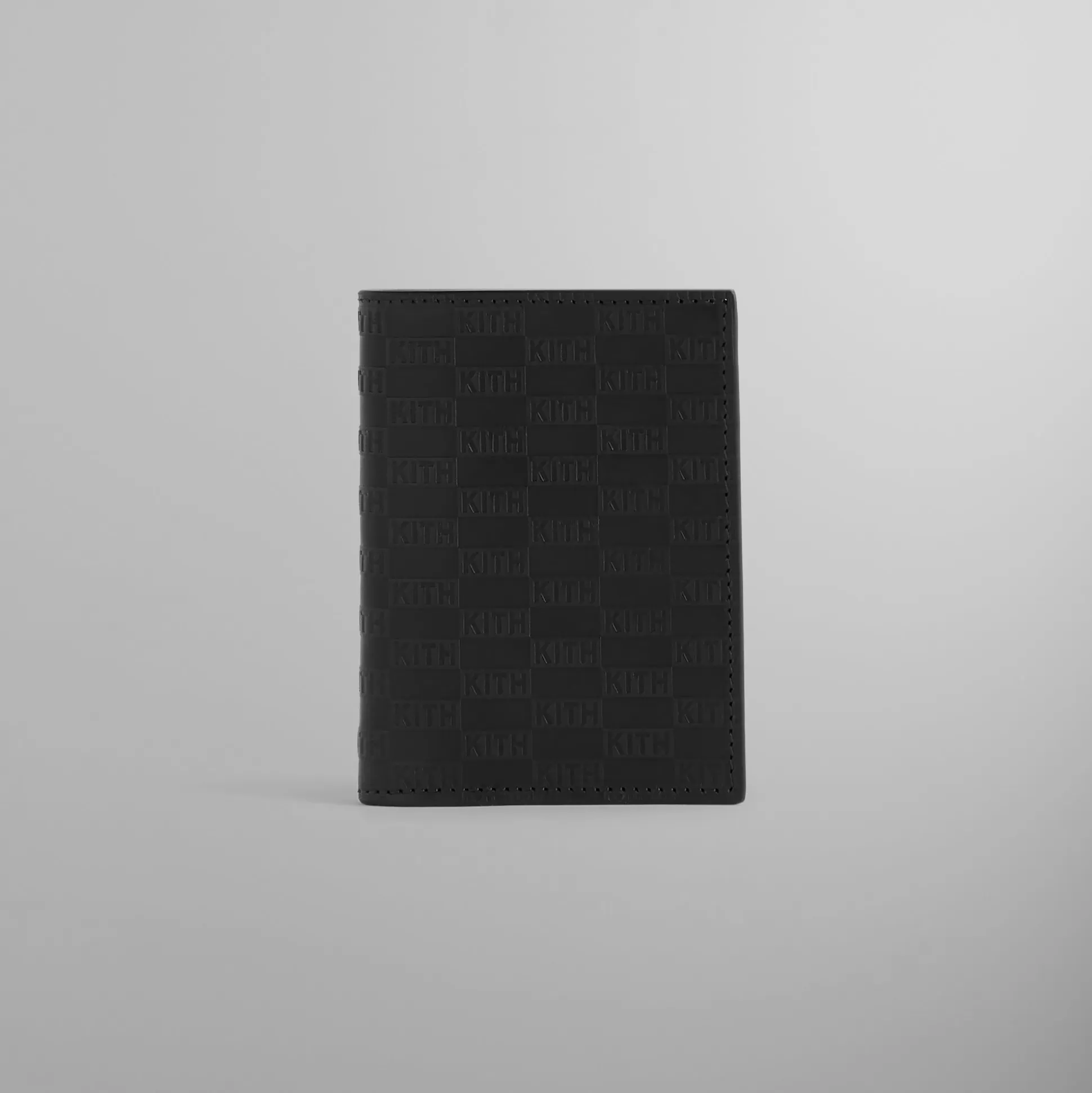 Store Kith mas Monogram Bi-Fold Wallet Black