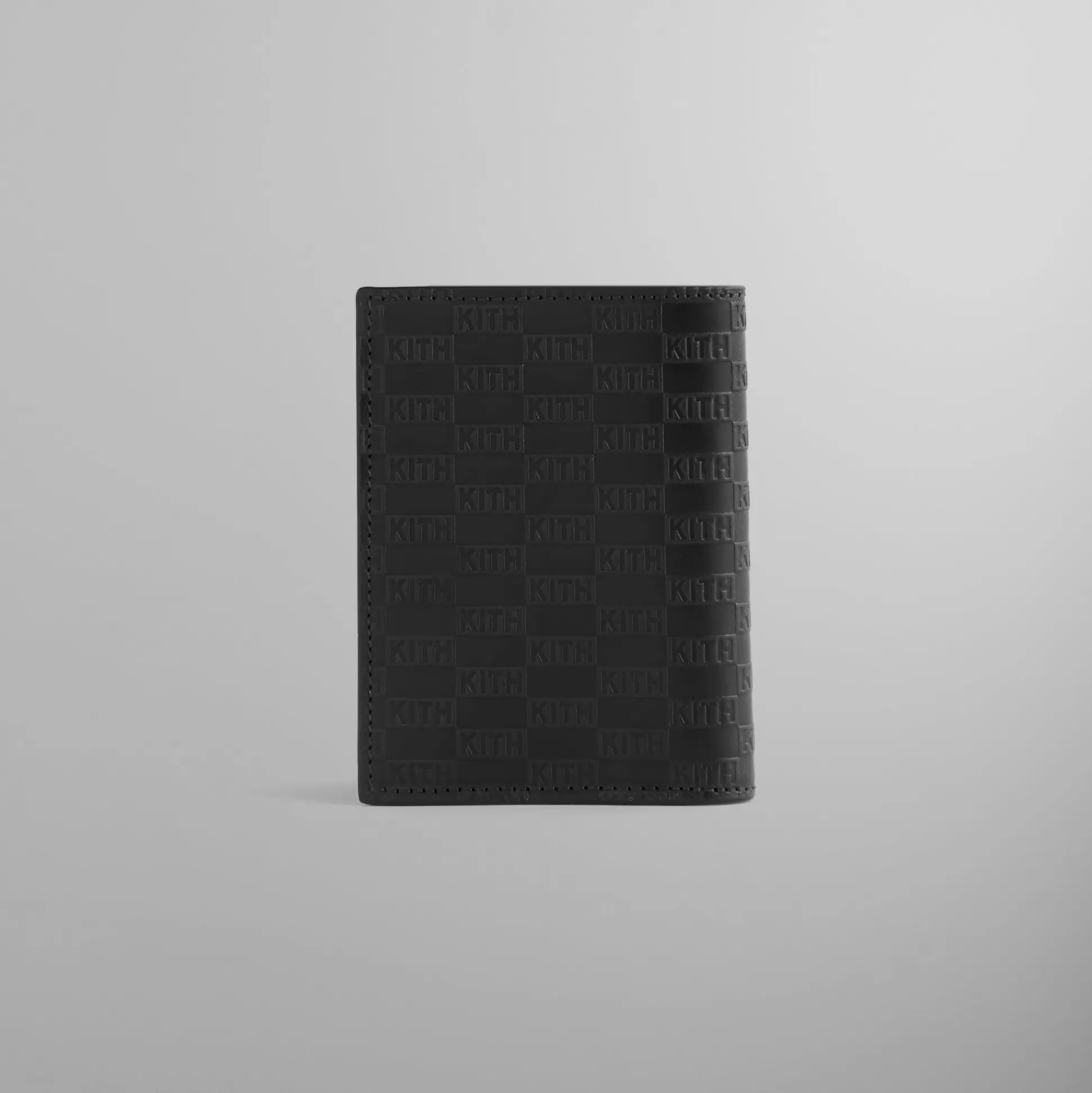 Store Kith mas Monogram Bi-Fold Wallet Black