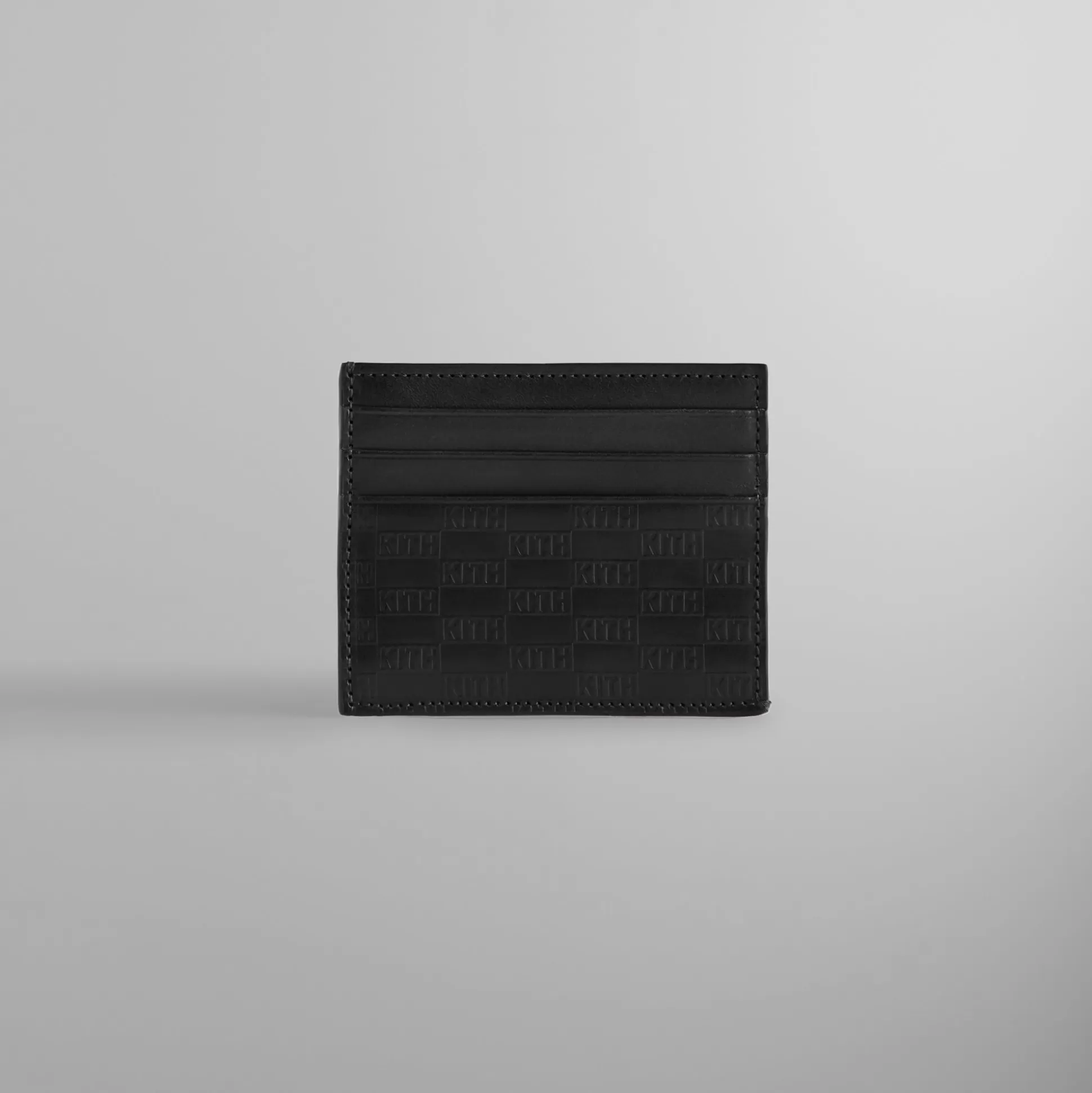 Fashion Kith mas Monogram Card Holder Black