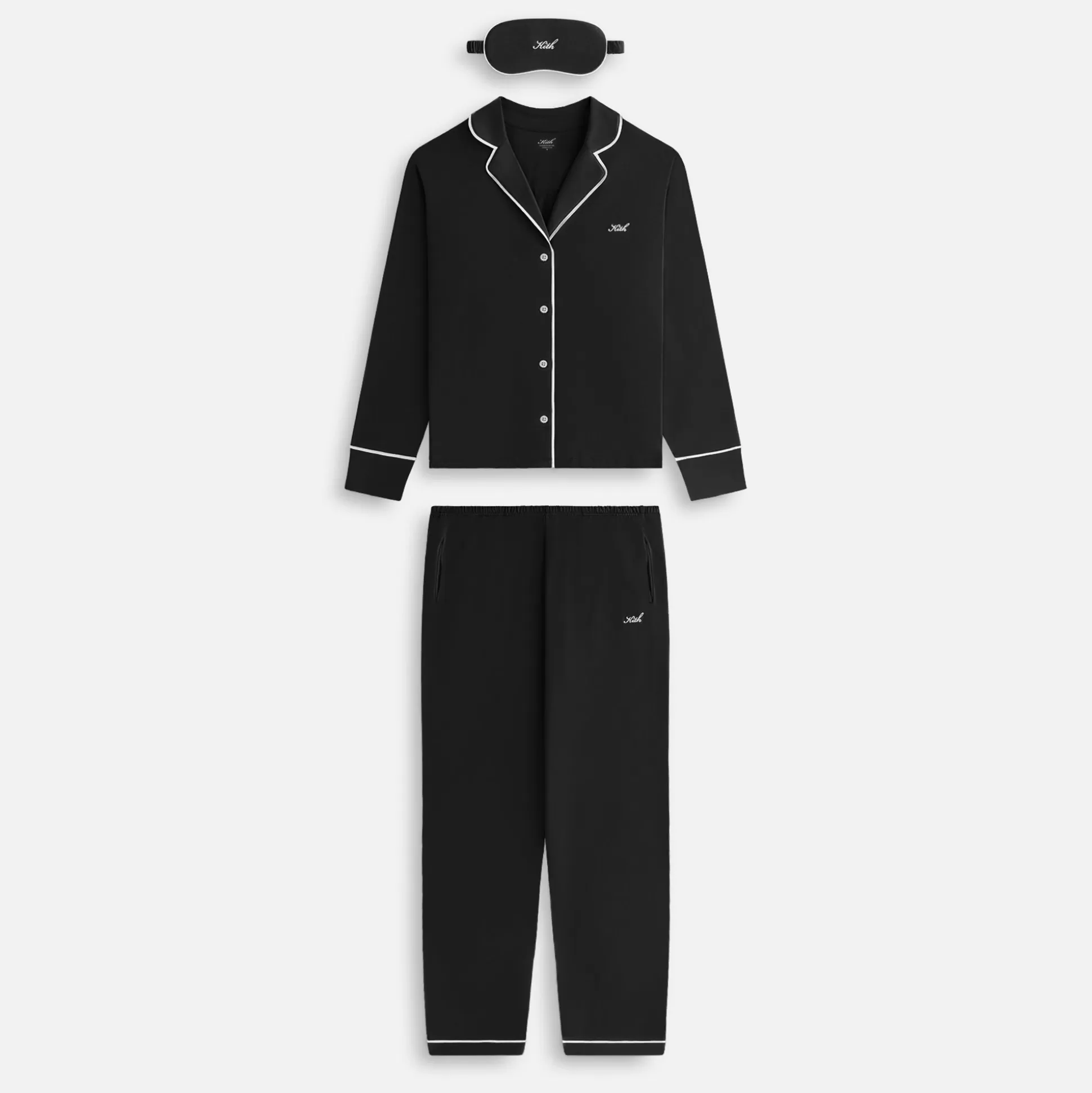 Clearance Kith Women Kithmas Women Pajama Set Black