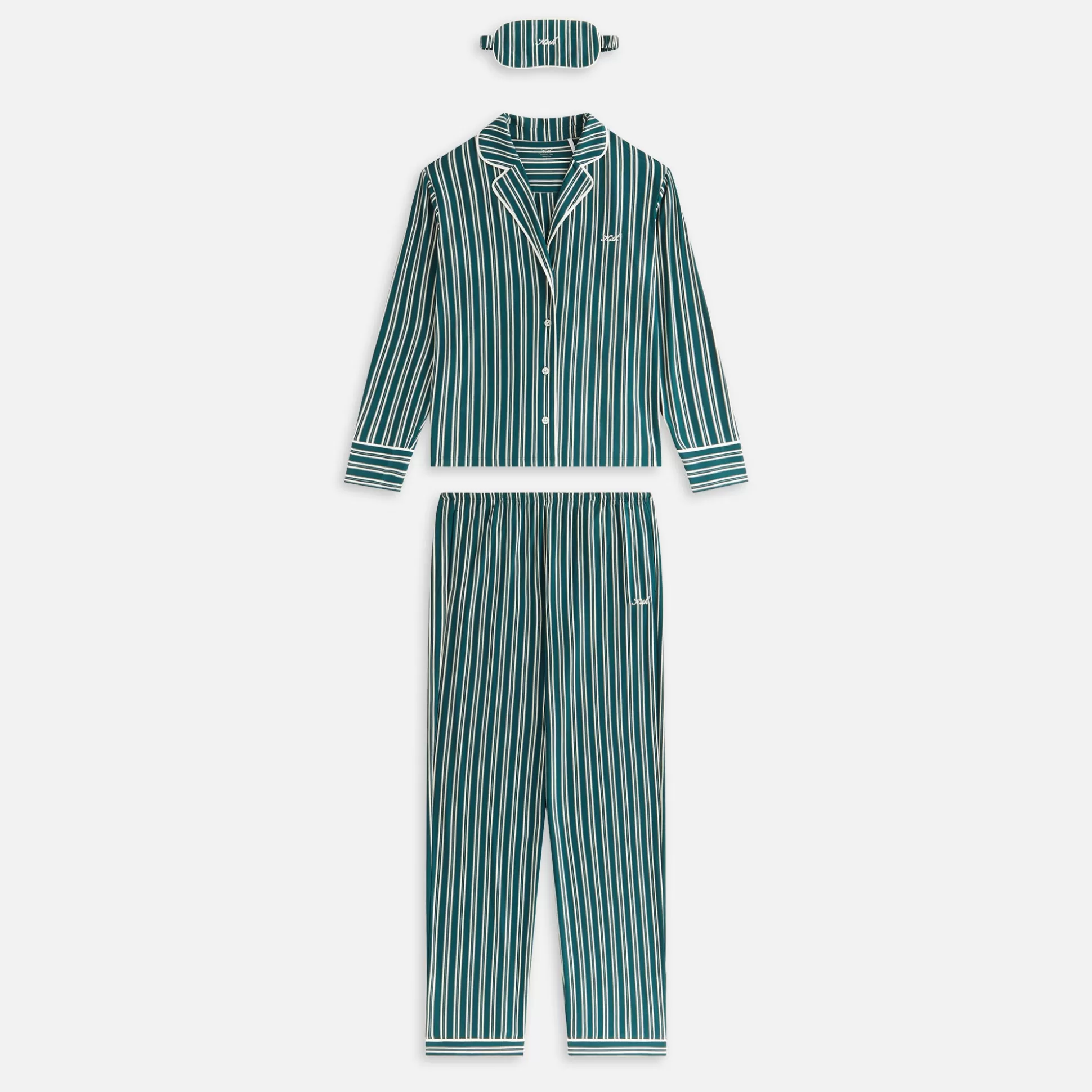 Hot Kith Women Kithmas Women Striped Pajama Set Chronicle