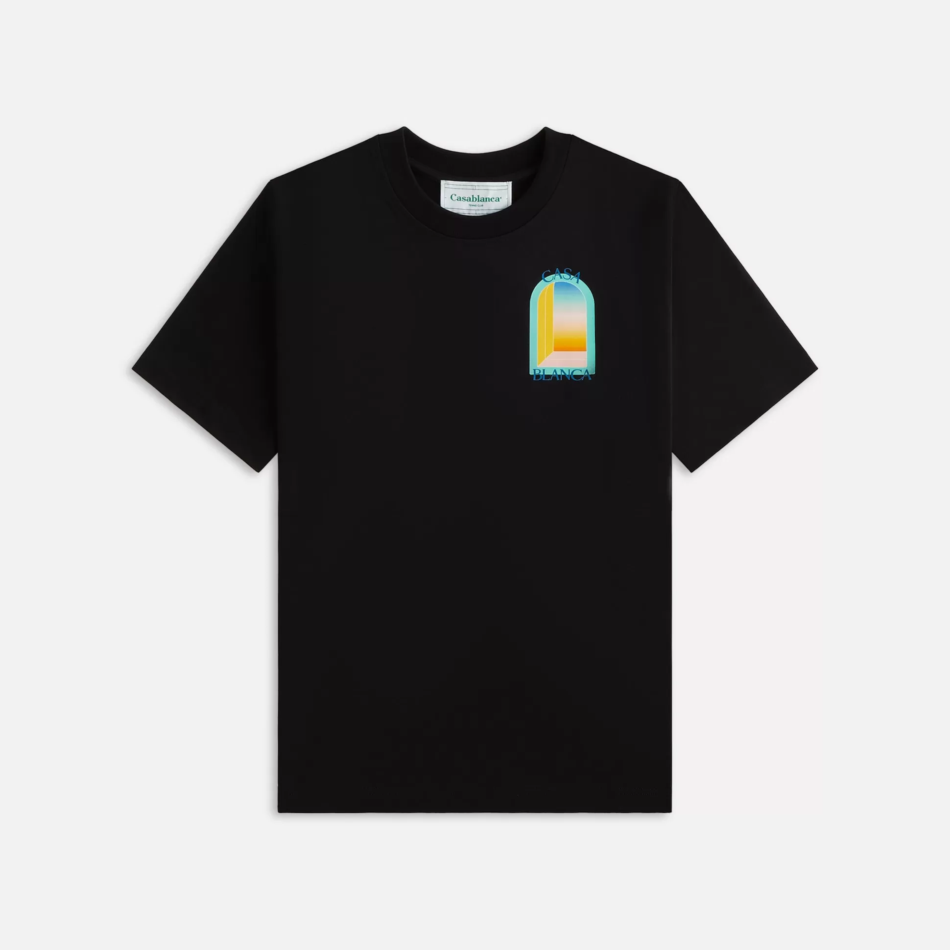 Clearance Casablanca l'arc coloré tee Black