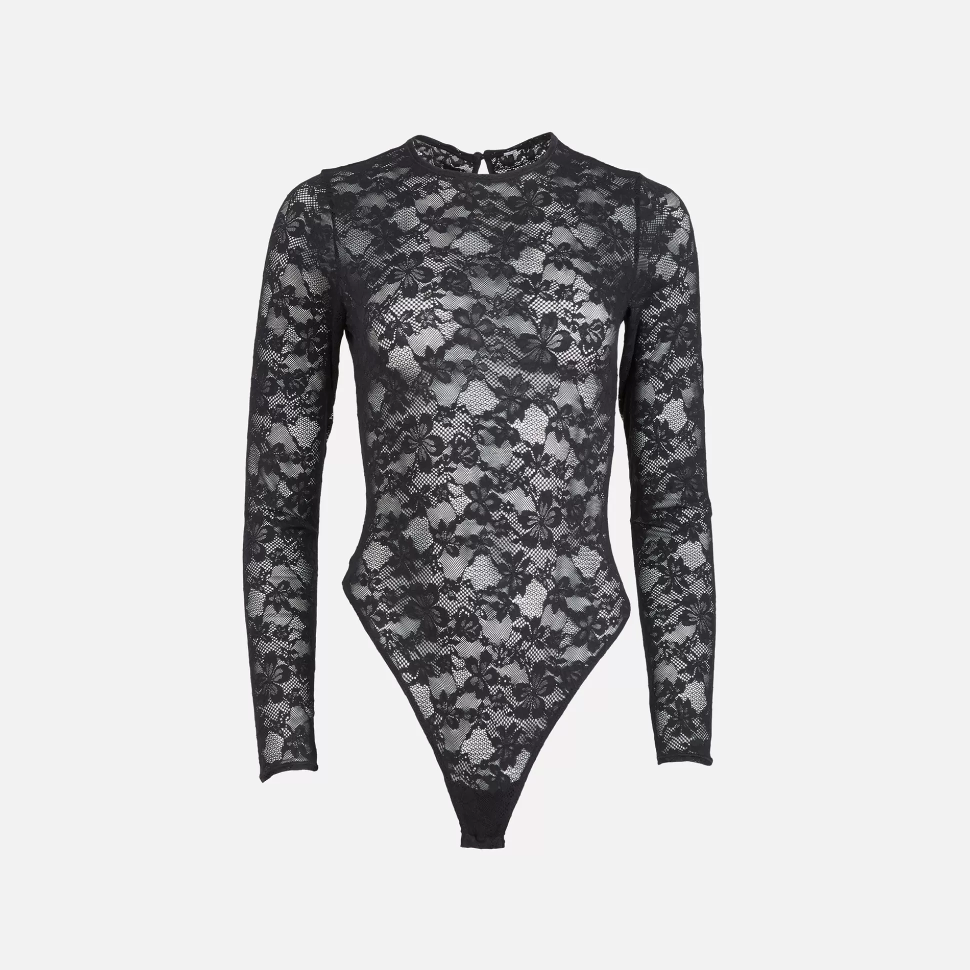 Cheap Fleur du Mal le stretch long sleeve bodysuit Black