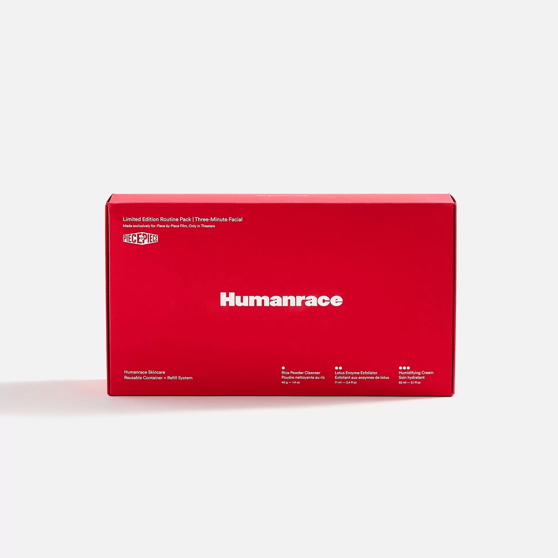 Cheap Humanrace limited-edition routine pack: piece by piece