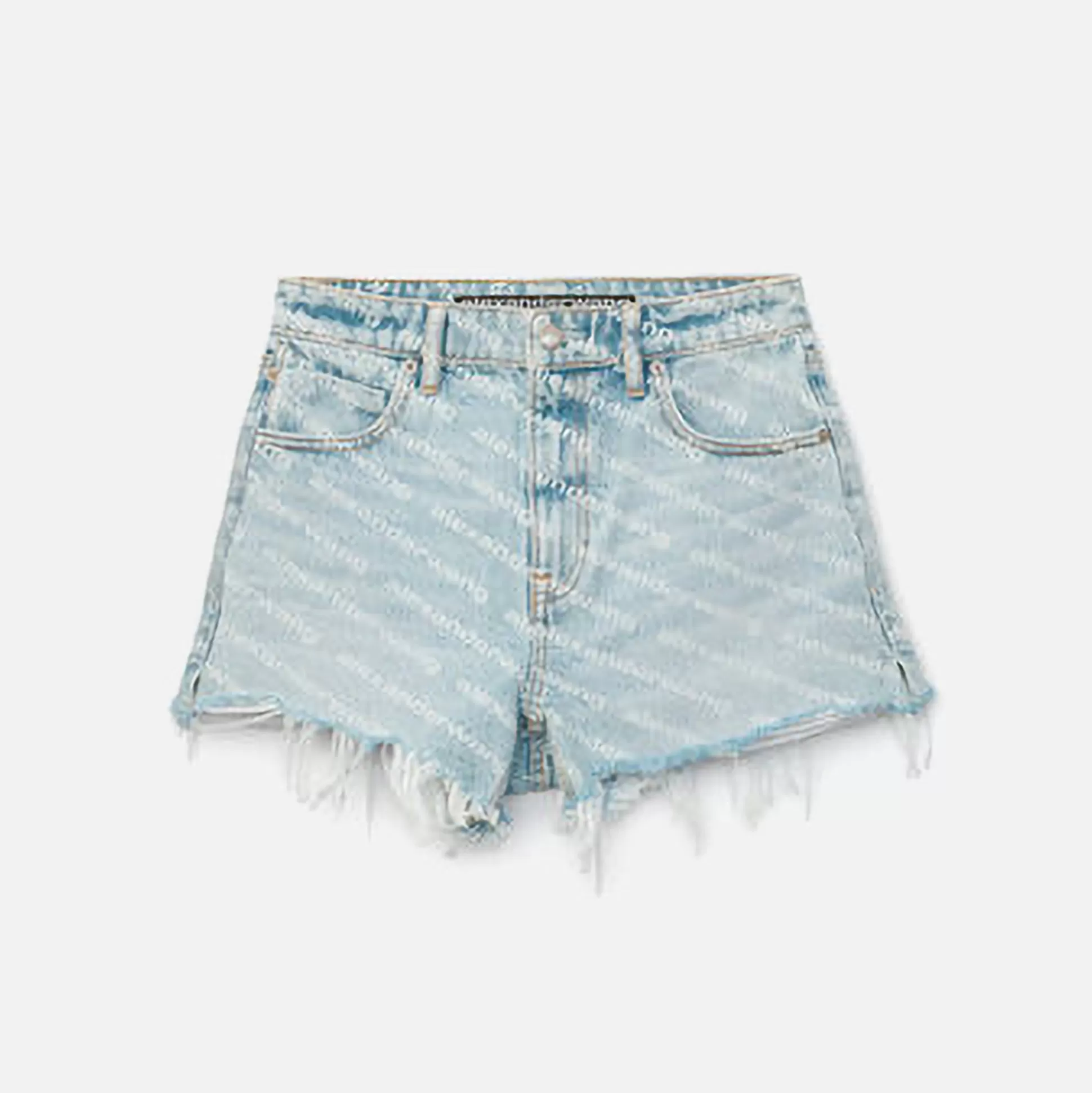 Outlet T by Alexander Wang logo bite short Pebble Beach