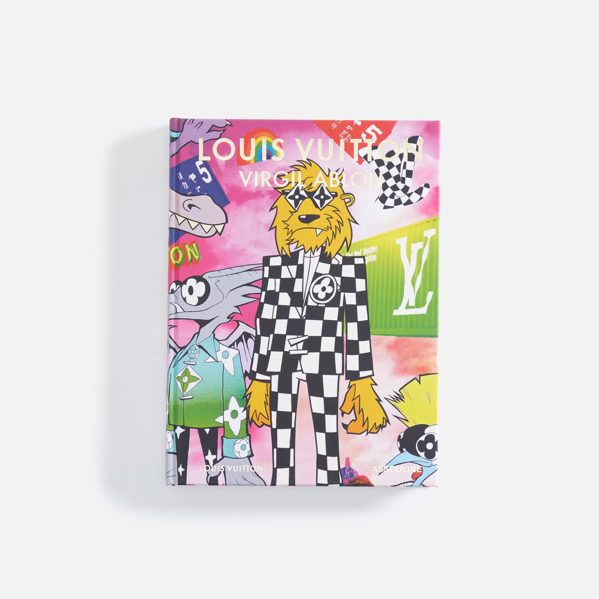 Discount Assouline louis vuitton virgil abloh cartoon cover