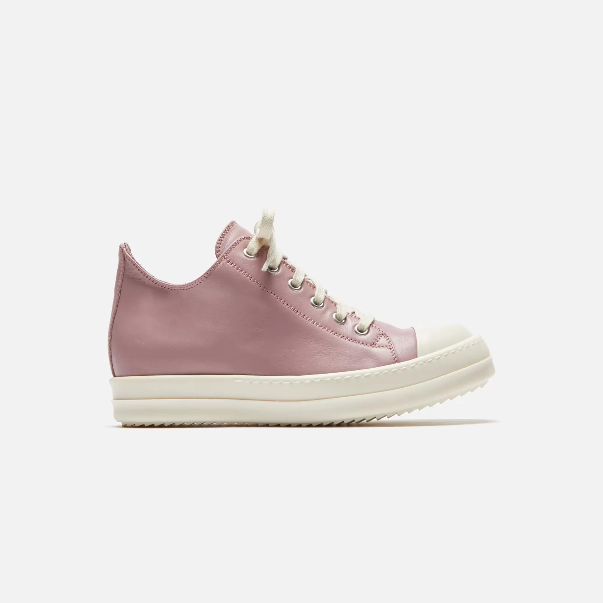 Best Rick Owens low top sneakers – pink / milk