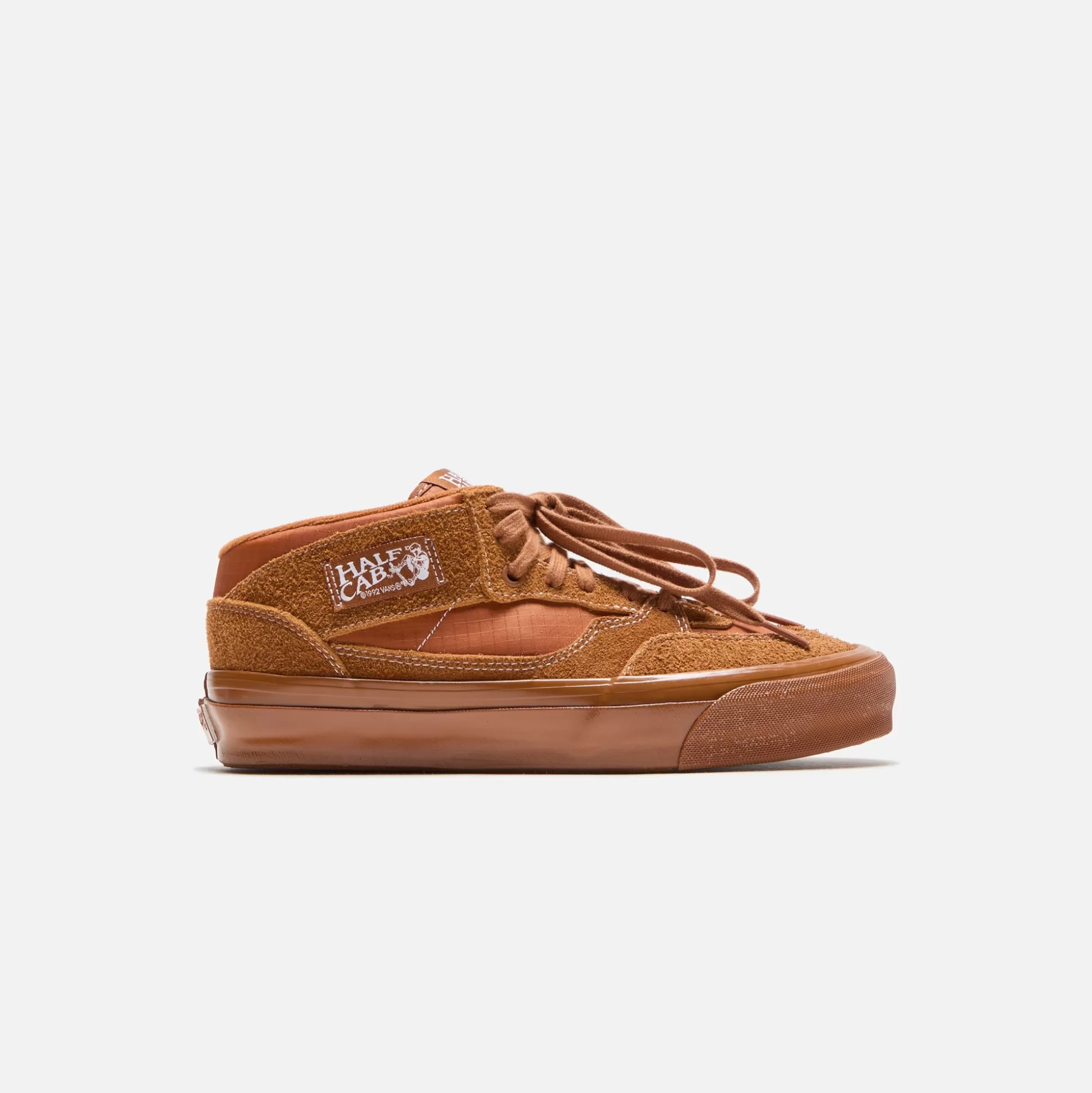 New VANS lx half cab reissue 33 Hairy Suede Ginger