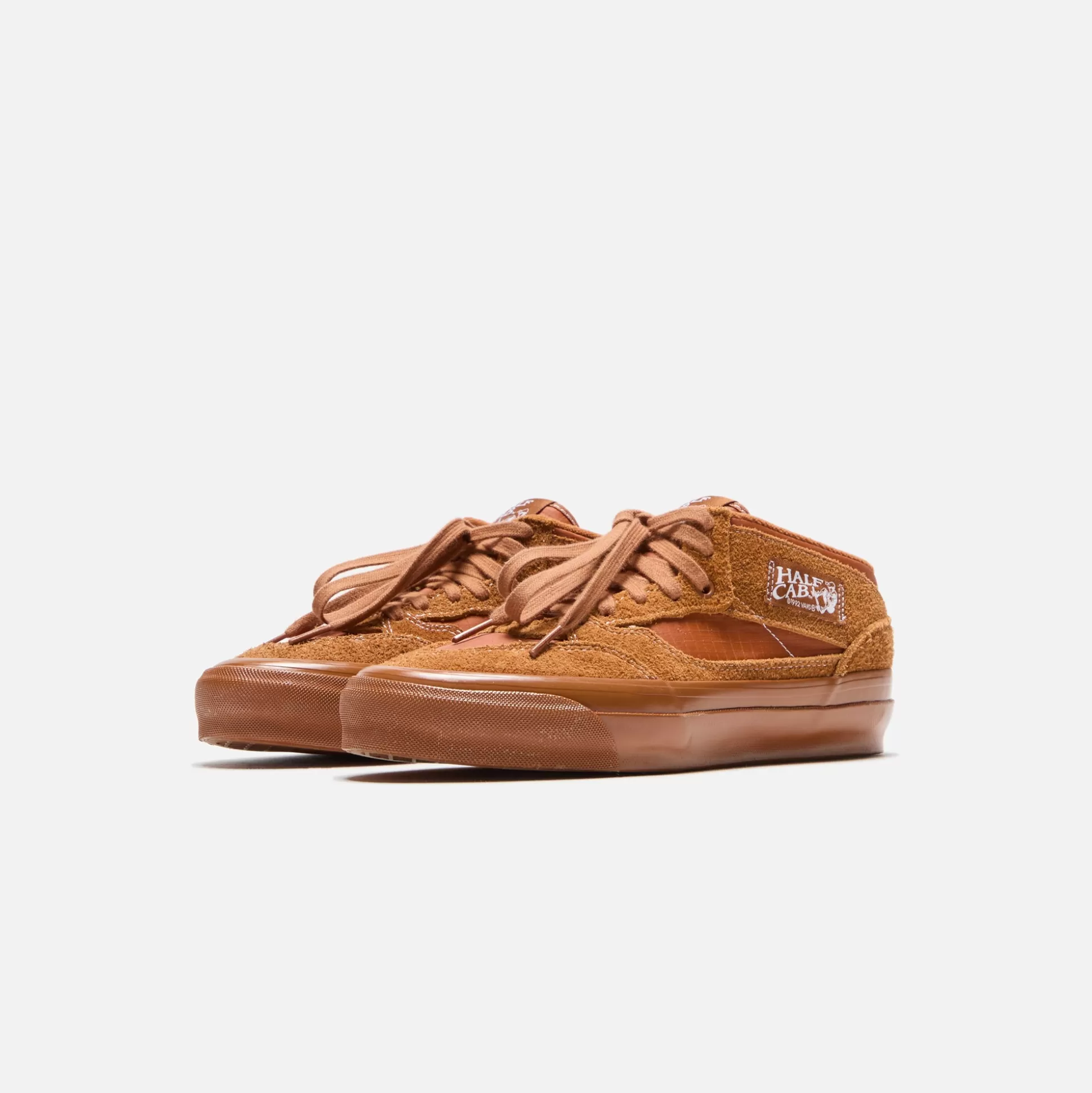 New VANS lx half cab reissue 33 Hairy Suede Ginger