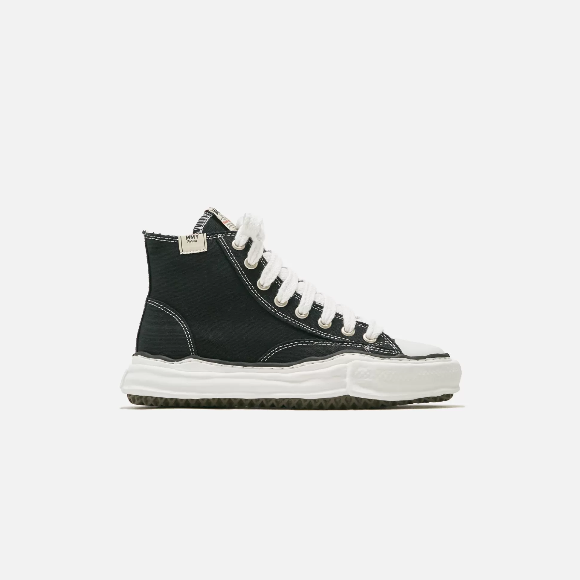 Cheap Mihara Yasuhiro maison original sole peterson high Black