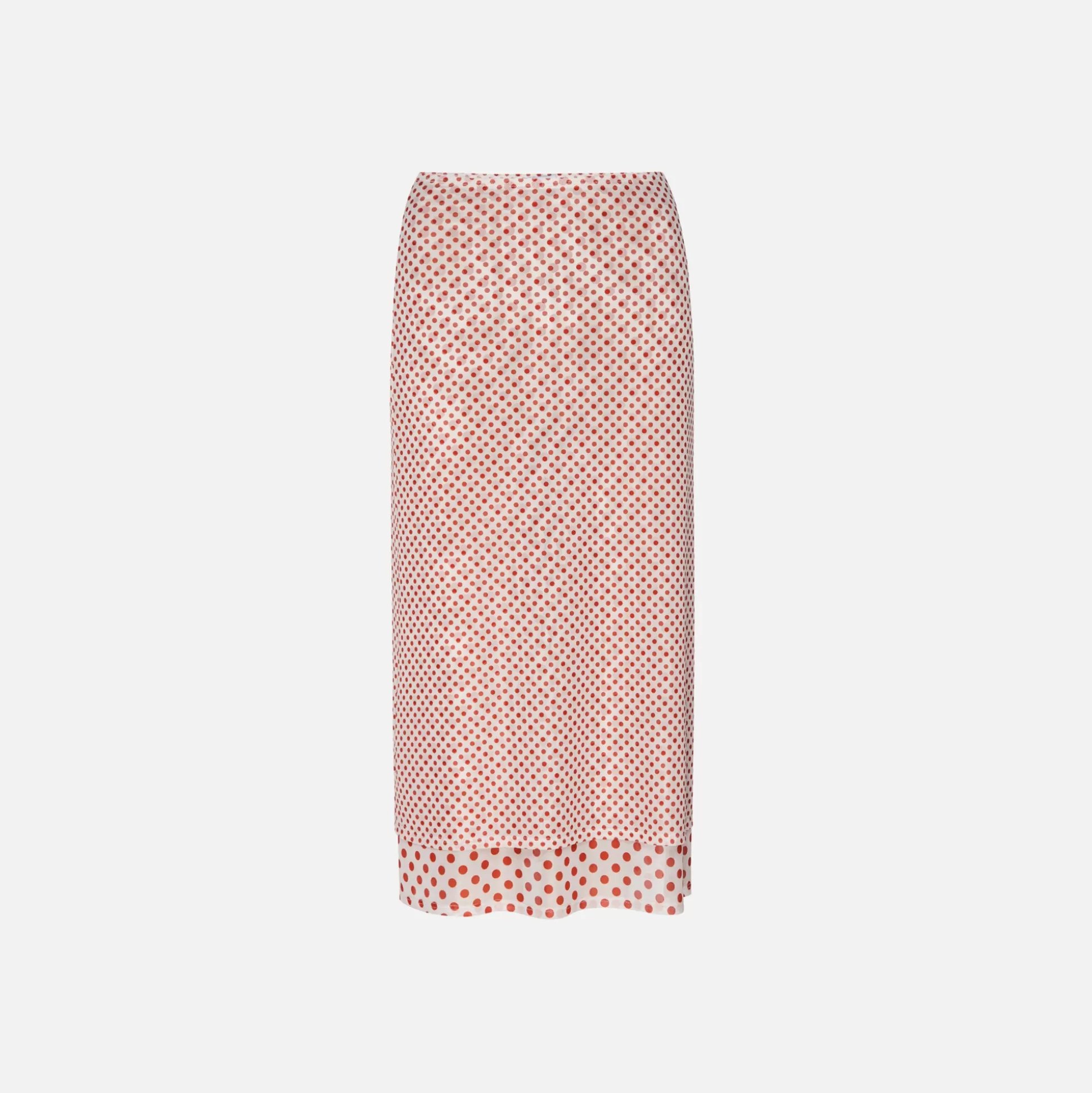 Sale Miaou maria polka dot skirt White