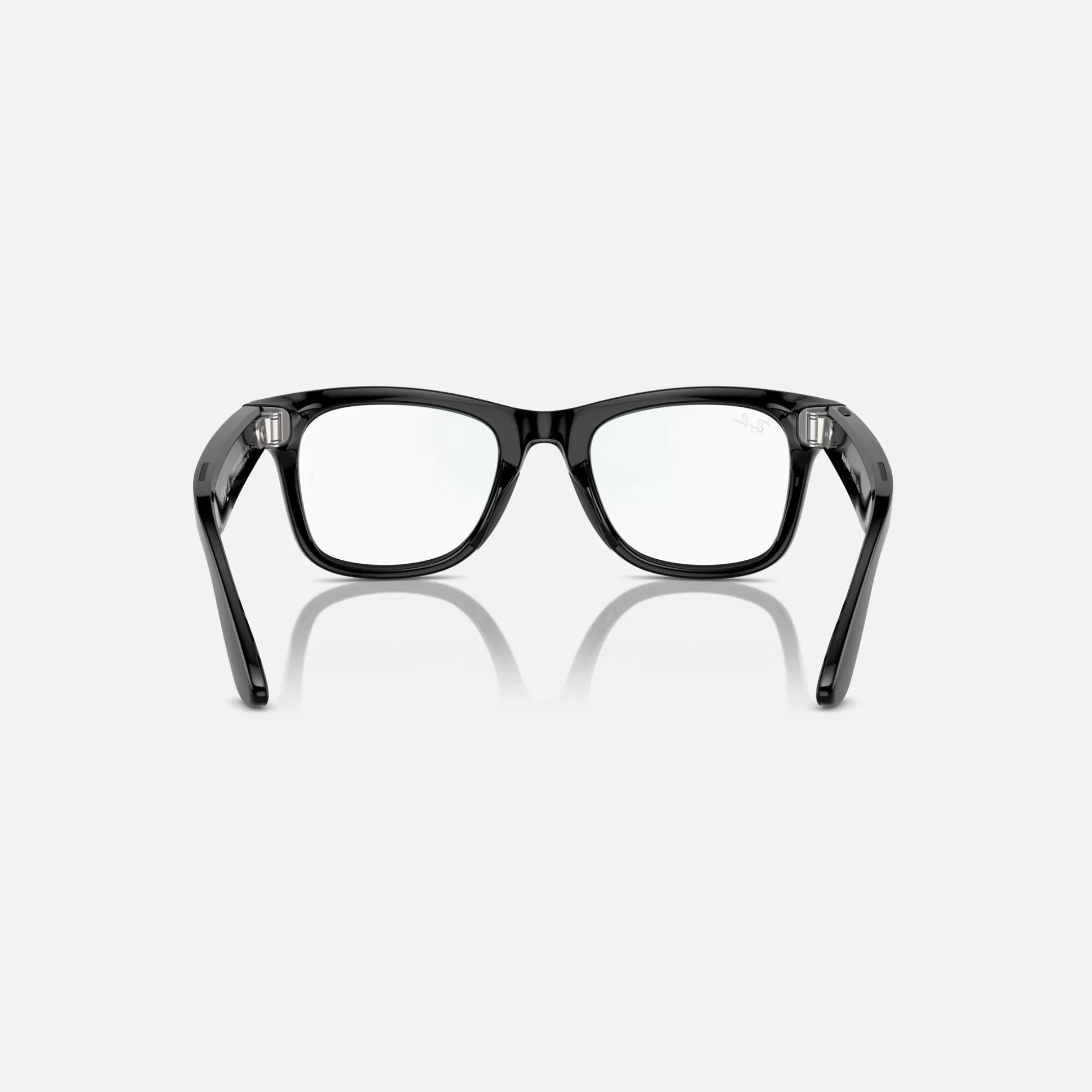 Outlet Ray Ban meta wayfarer l Shiny Black Clear