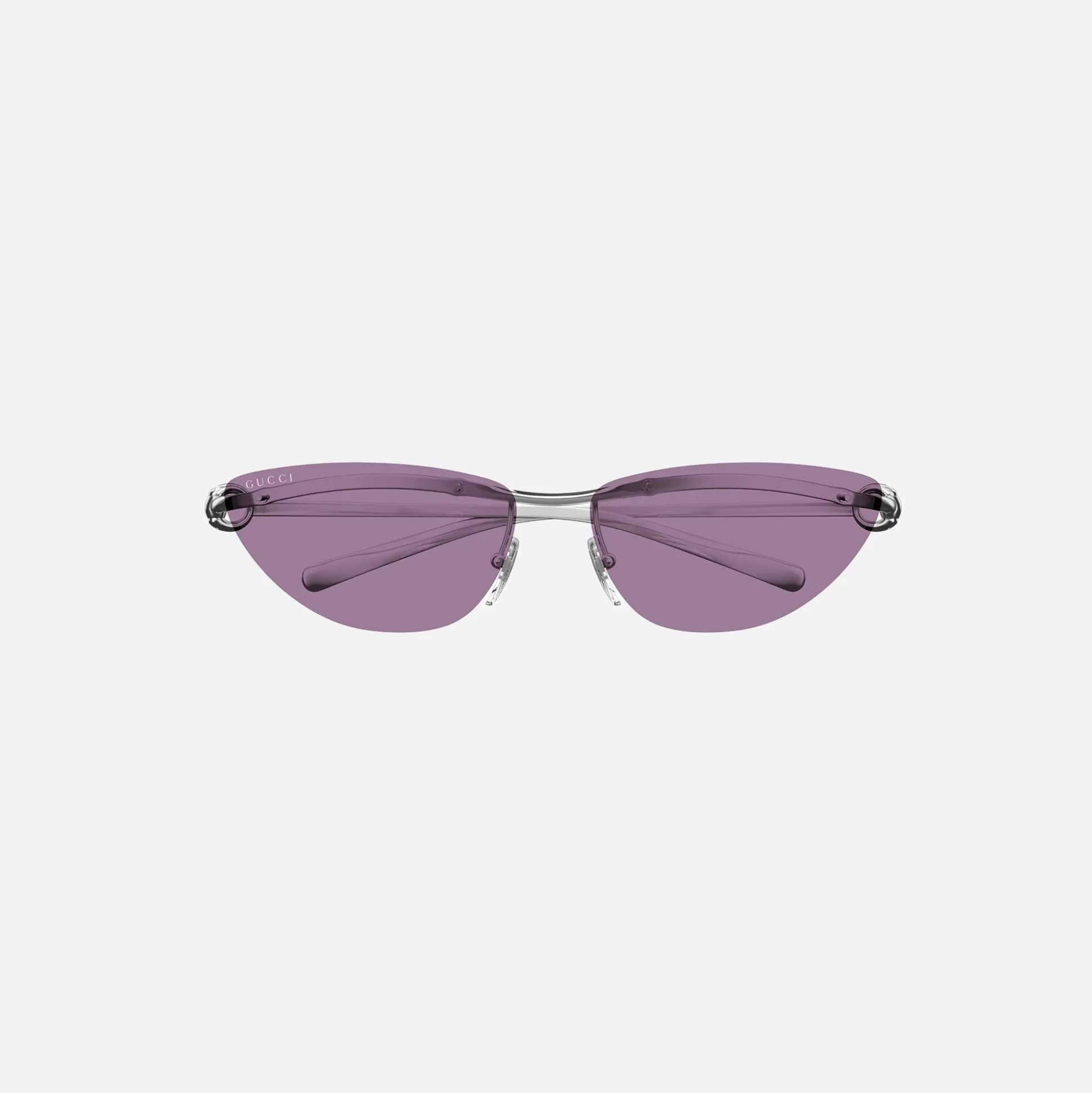 Cheap Gucci metal gg frame Purple